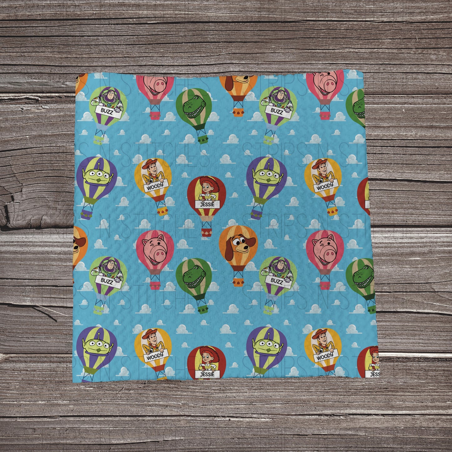 Toy Story Balloons | Bullet Fabric Strip | Bow Making | Scrunchie | Headwraps