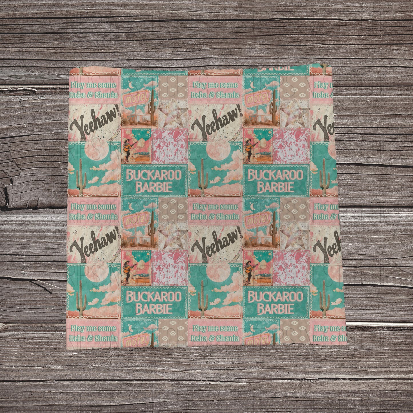 Buckaroo Malibu Girl | Fabric Strip | Bow Making | Headwrap | Scrunchies
