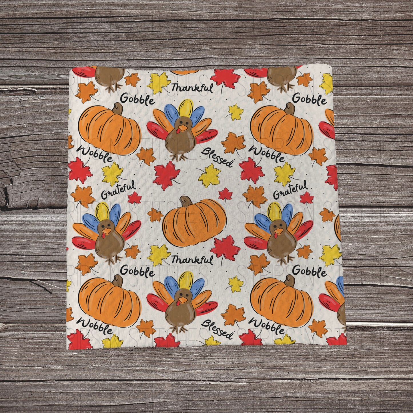 Thanksgiving Gobble - Beige | Fabric Strip | Bow Making | Headwrap | Scrunchies