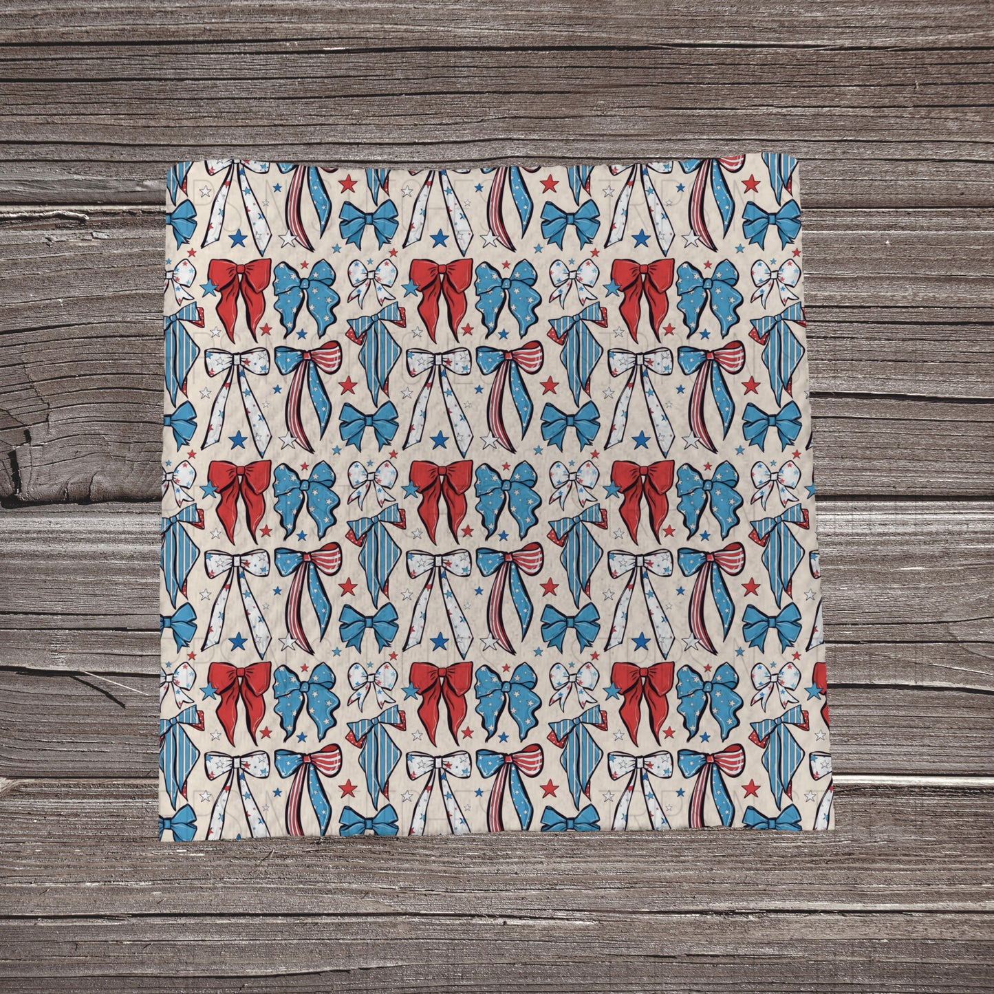 Red, White & Blue Bows Scatter | Bullet Fabric Strip | Bow Making | Scrunchie | Headwraps