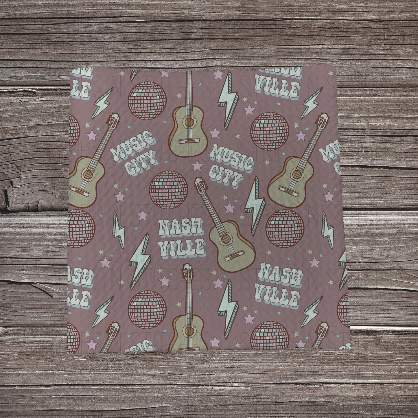 Music City Scatter | Bullet Fabric Strip | Bow Making | Scrunchie | Headwraps