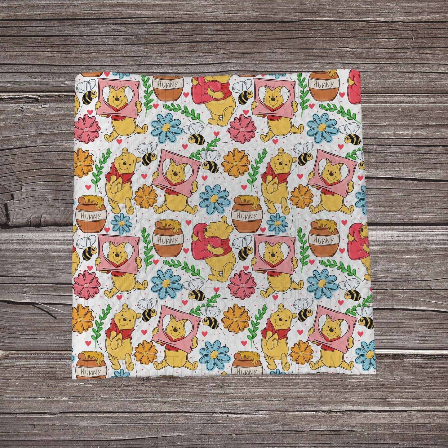 Spring Sweet Bear Scatter | Bullet Fabric Strip | Bow Making | Scrunchie | Headwraps