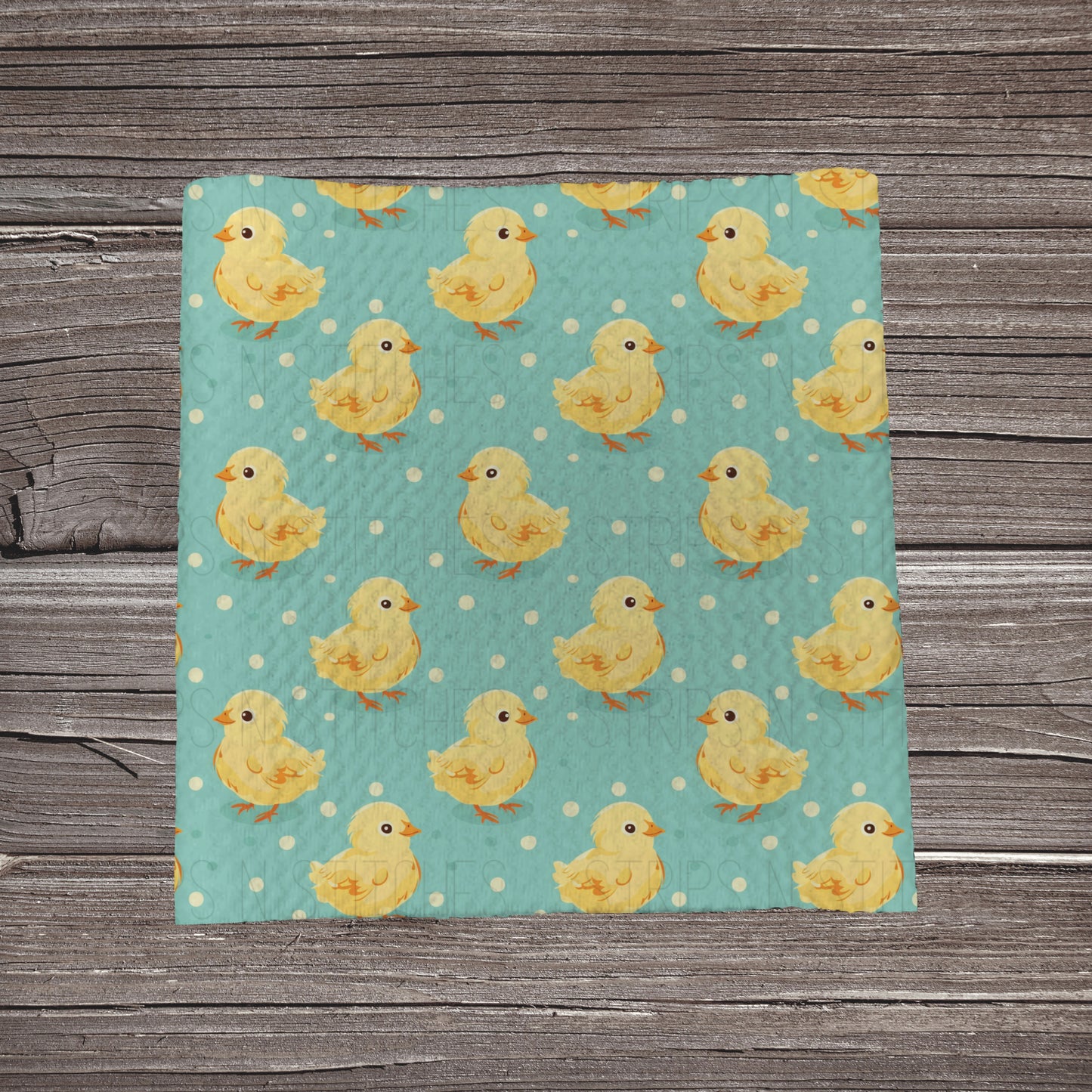 Scattered Chicks | Fabric Strip- Bow Making- Headwraps- Scrunchies