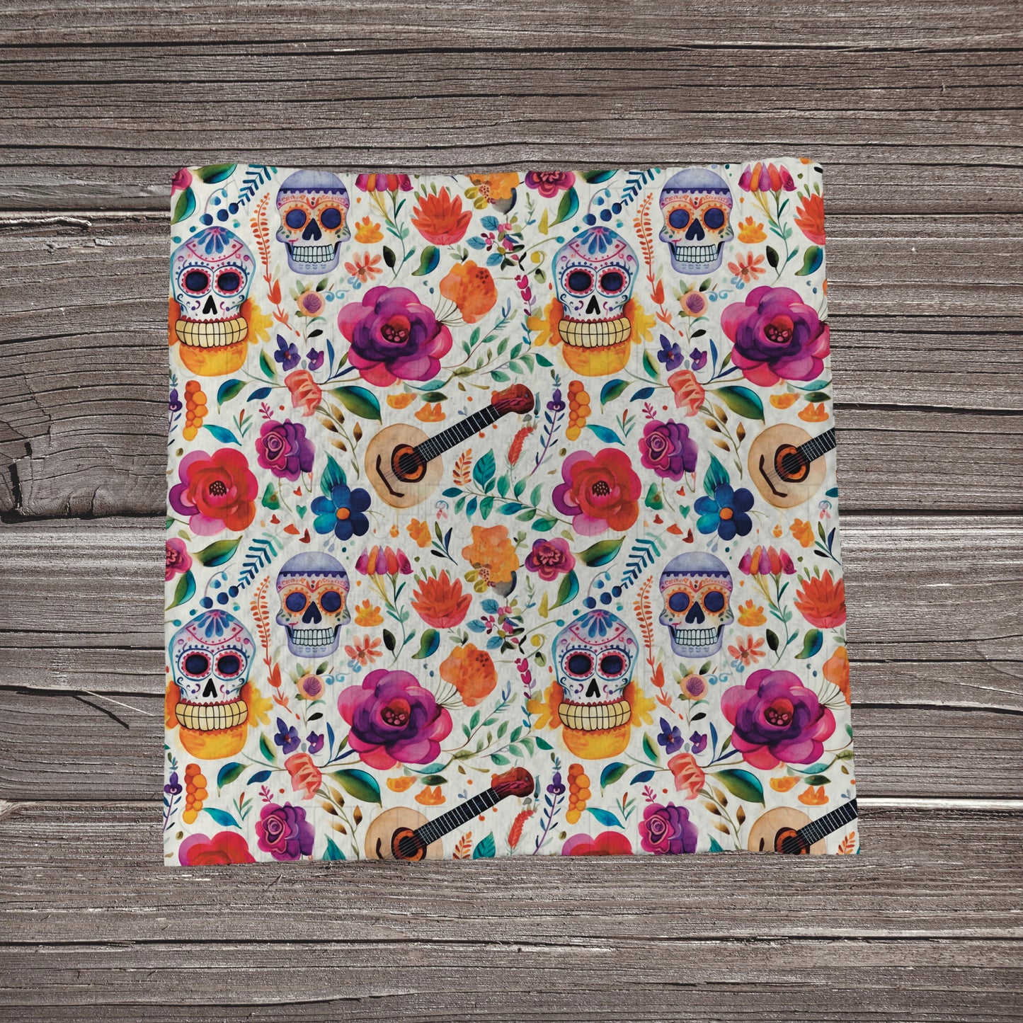 Dia De Los Muertos | Fabric Strip- Bow Making- Headwraps- Scrunchies