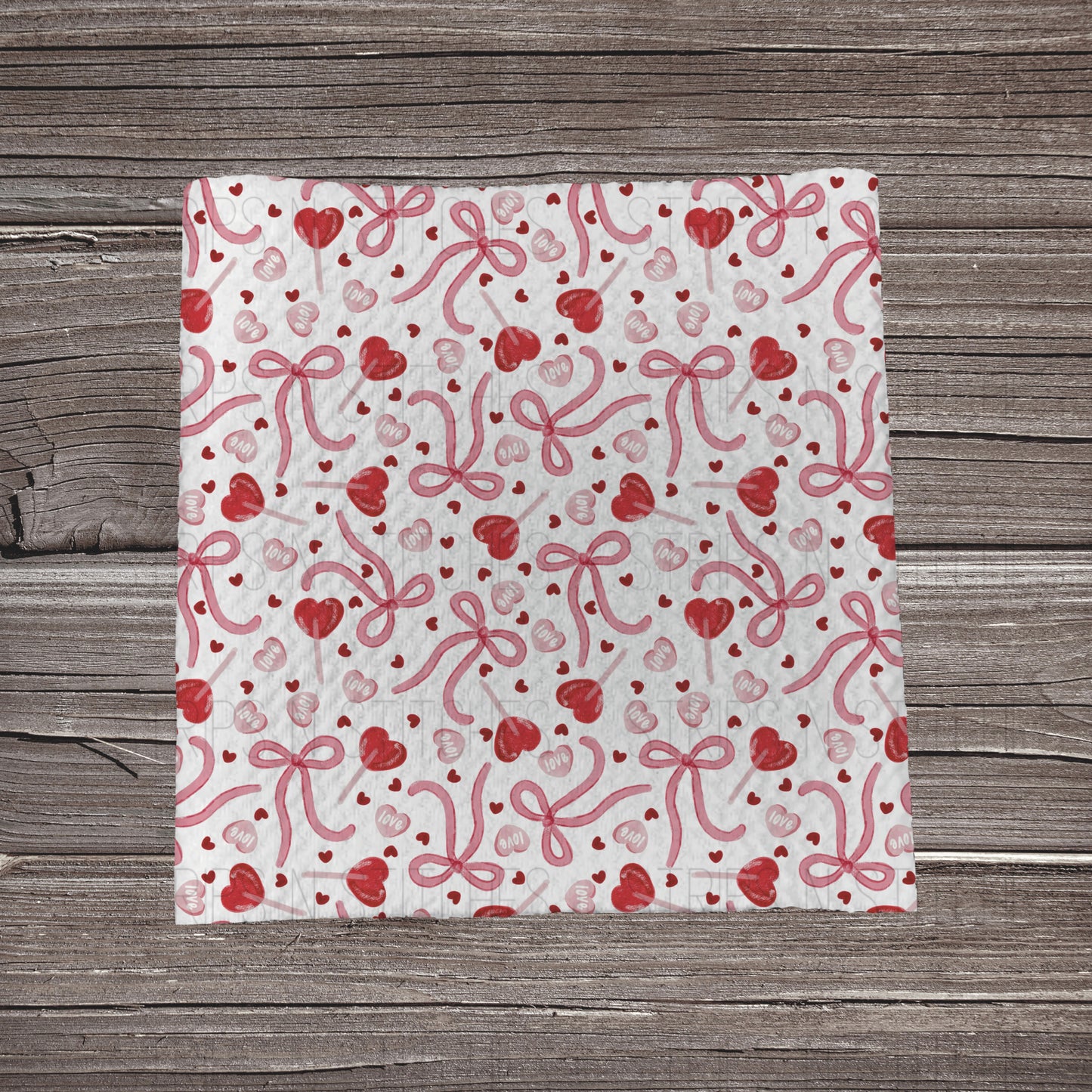 Valentine Lollipops | Bullet Fabric Strip | Bow Making | Scrunchie | Headwraps