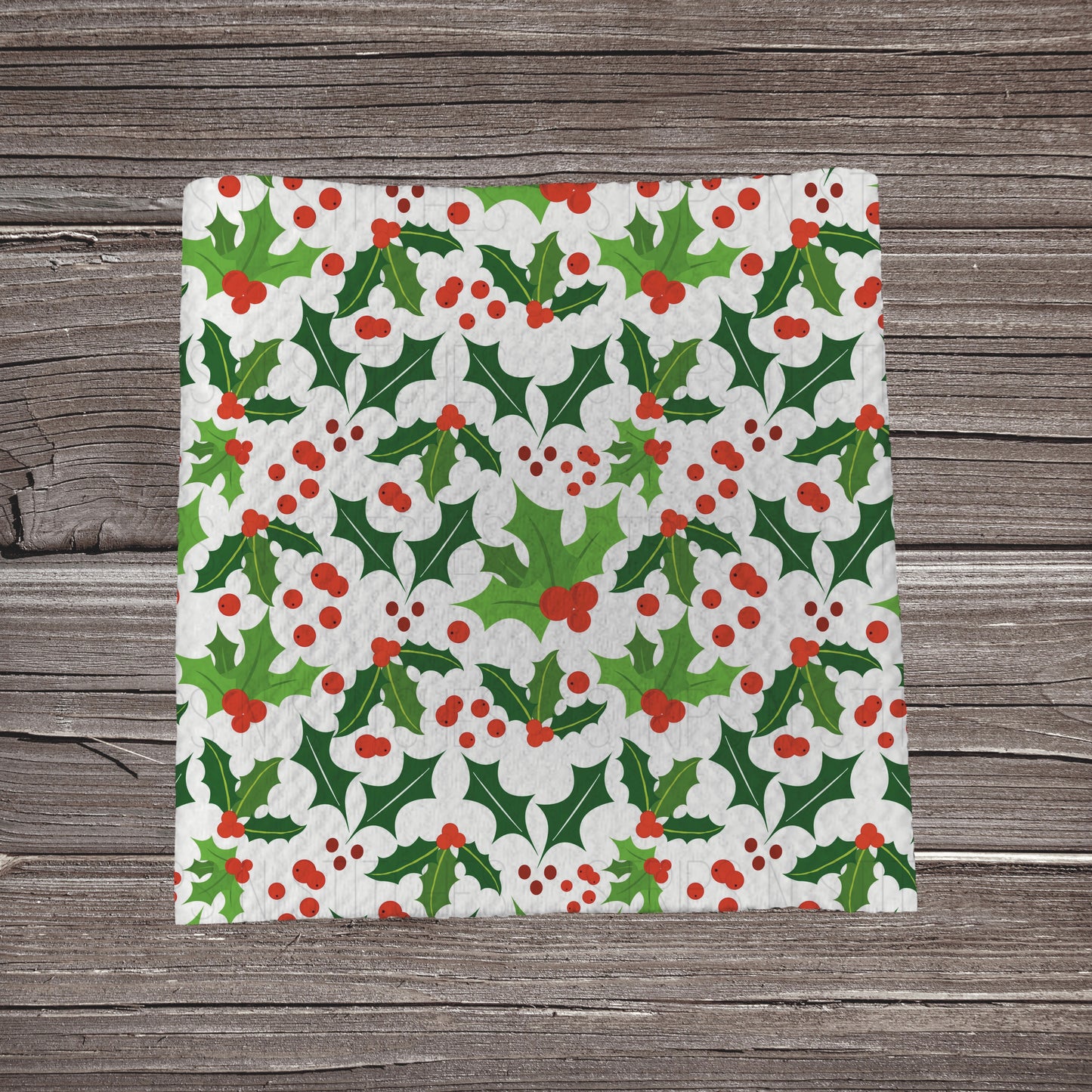 Christmas Mistletoe | Fabric Strip- Bow Making- Headwraps- Scrunchies
