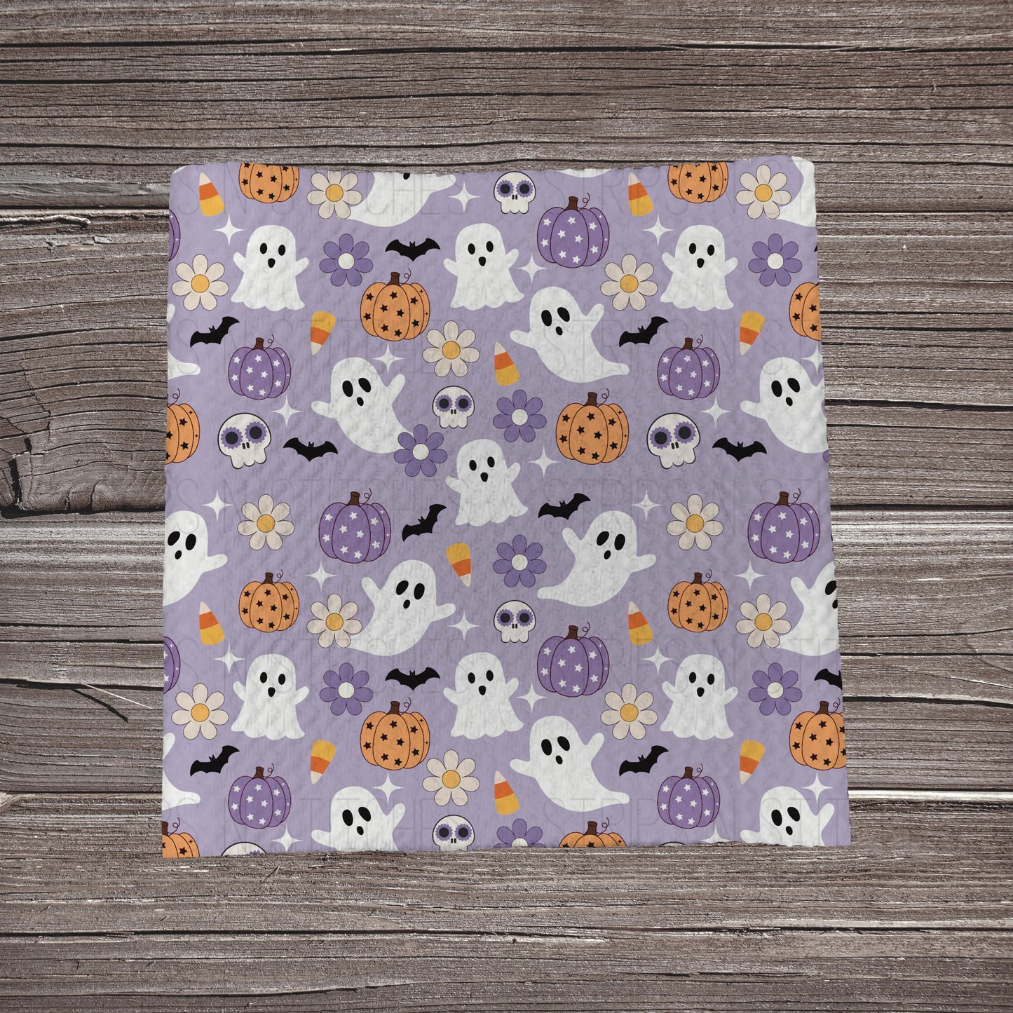 Purple Halloween Scatter | Fabric Strip- Bow Making- Headwraps- Scrunchies
