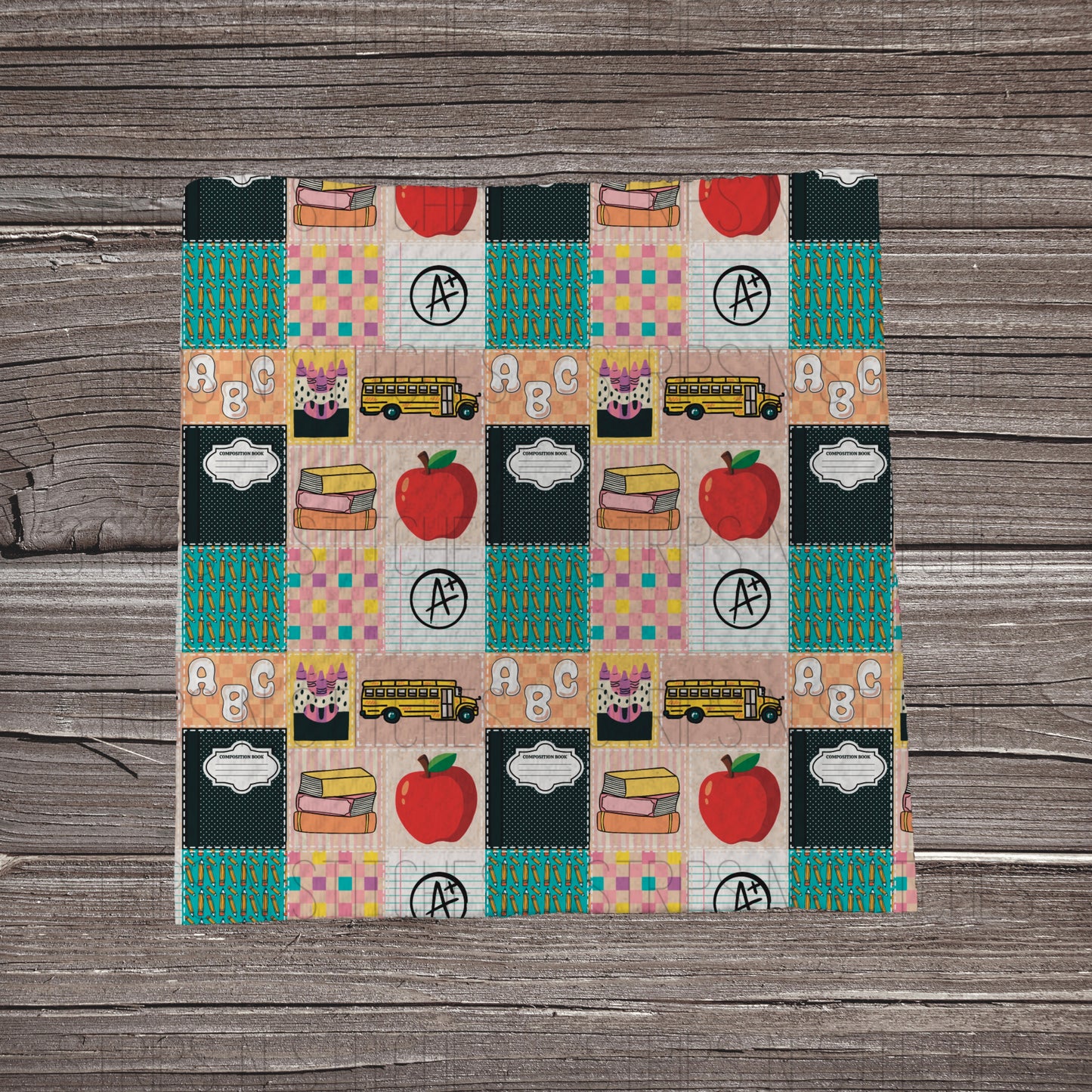 Back to School Patchwork | Bullet Fabric Strip | Bow Making | Scrunchie | Headwraps