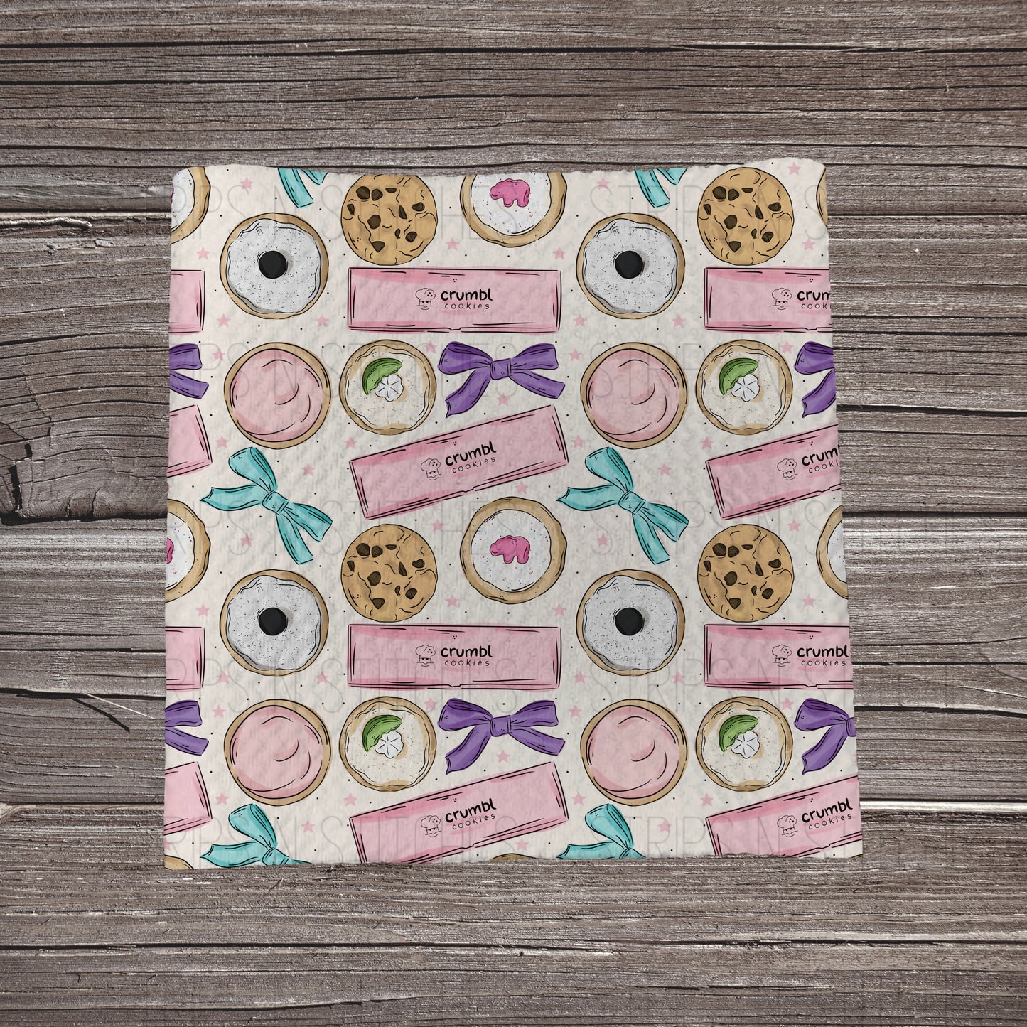 Cookie Crumbles- Beige | Bullet Fabric Strip | Bow Making | Scrunchie | Headwraps