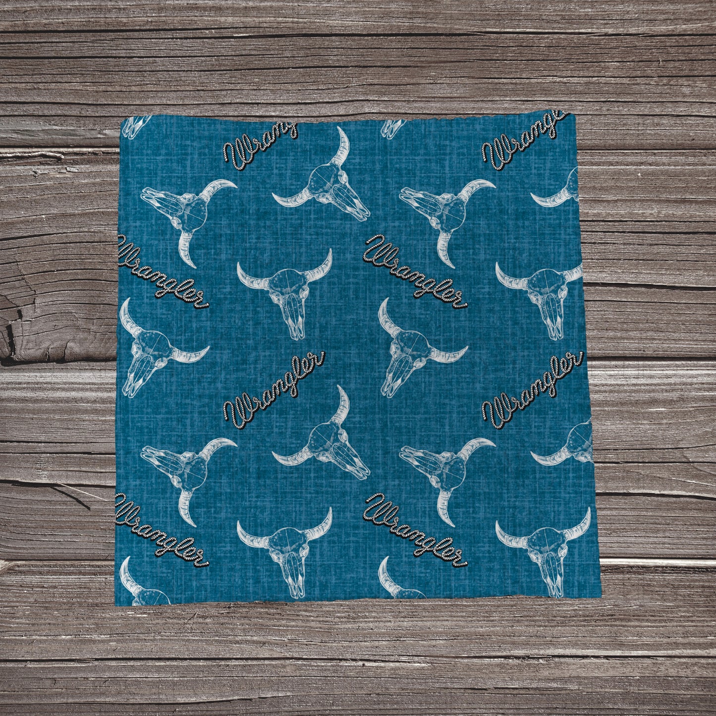 Denim Wrangler | Fabric Strip- Bow Making | Headwraps