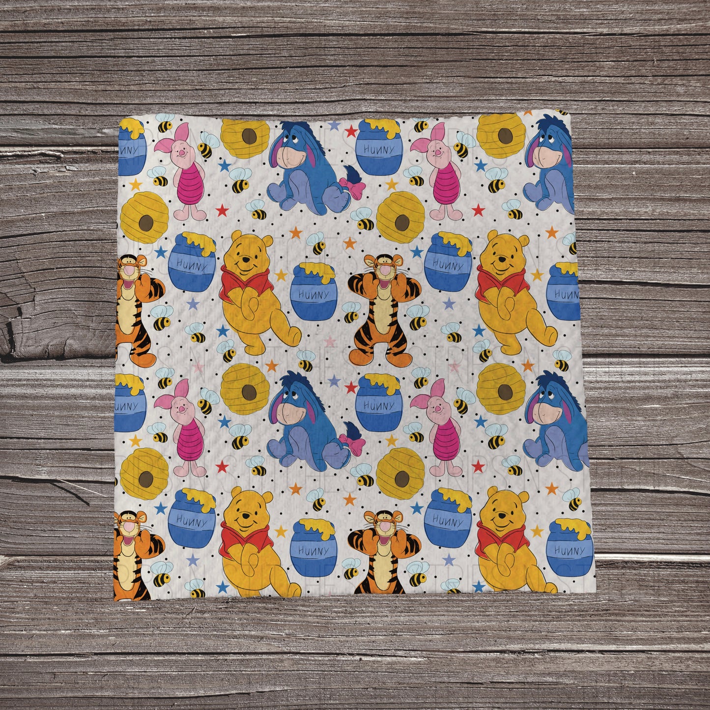 Hunny Days - White | Bullet Fabric Strip | Bow Making | Scrunchie | Headwraps