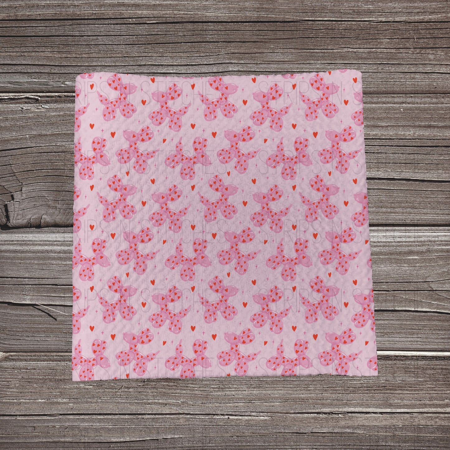 Valentine Dog Balloons | Bullet Fabric Strip | Bow Making | Scrunchie | Headwraps