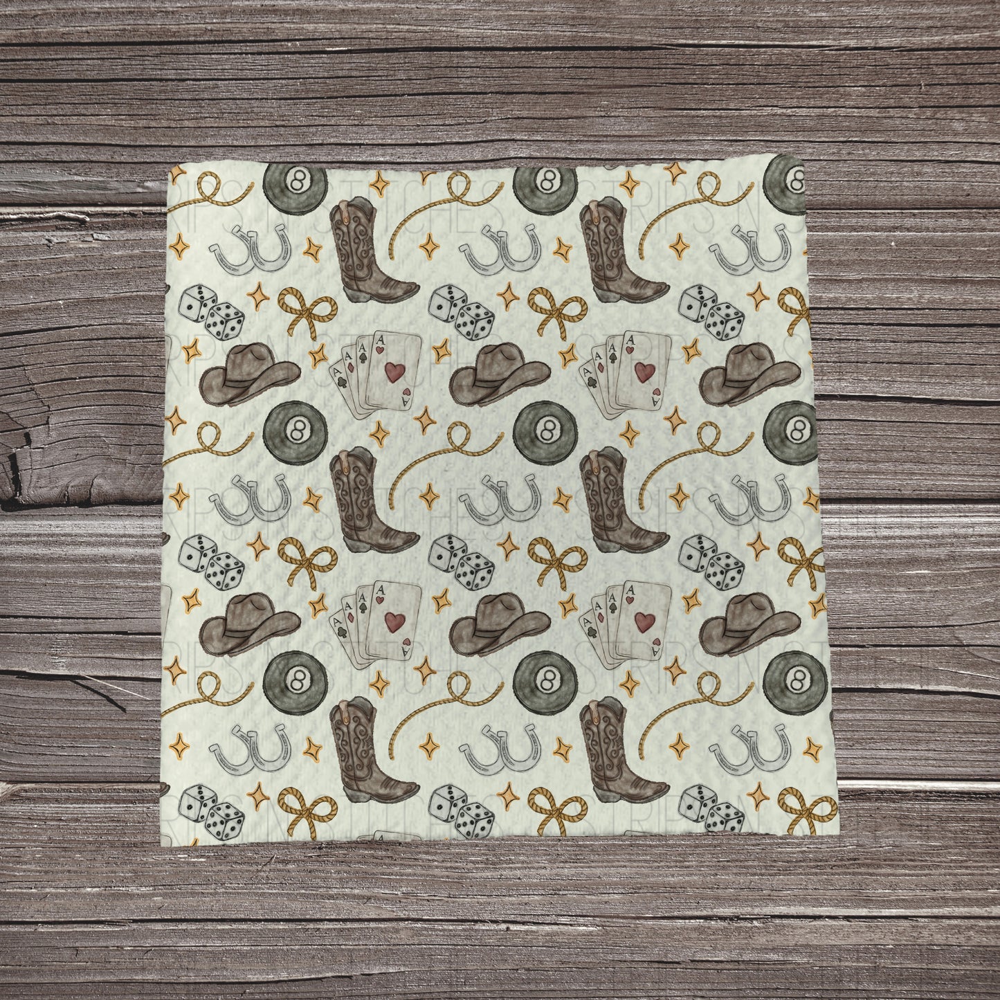 Giddy Up Cowboy Scatter | Bullet Fabric Strip | Bow Making | Scrunchie | Headwraps