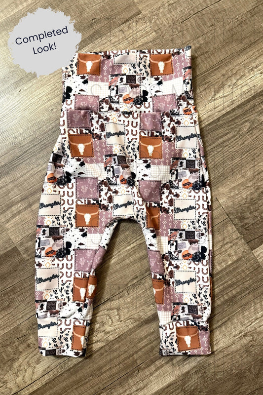 Ready to Sew Pre-Cut Adjustable Joggers Up to Size 8