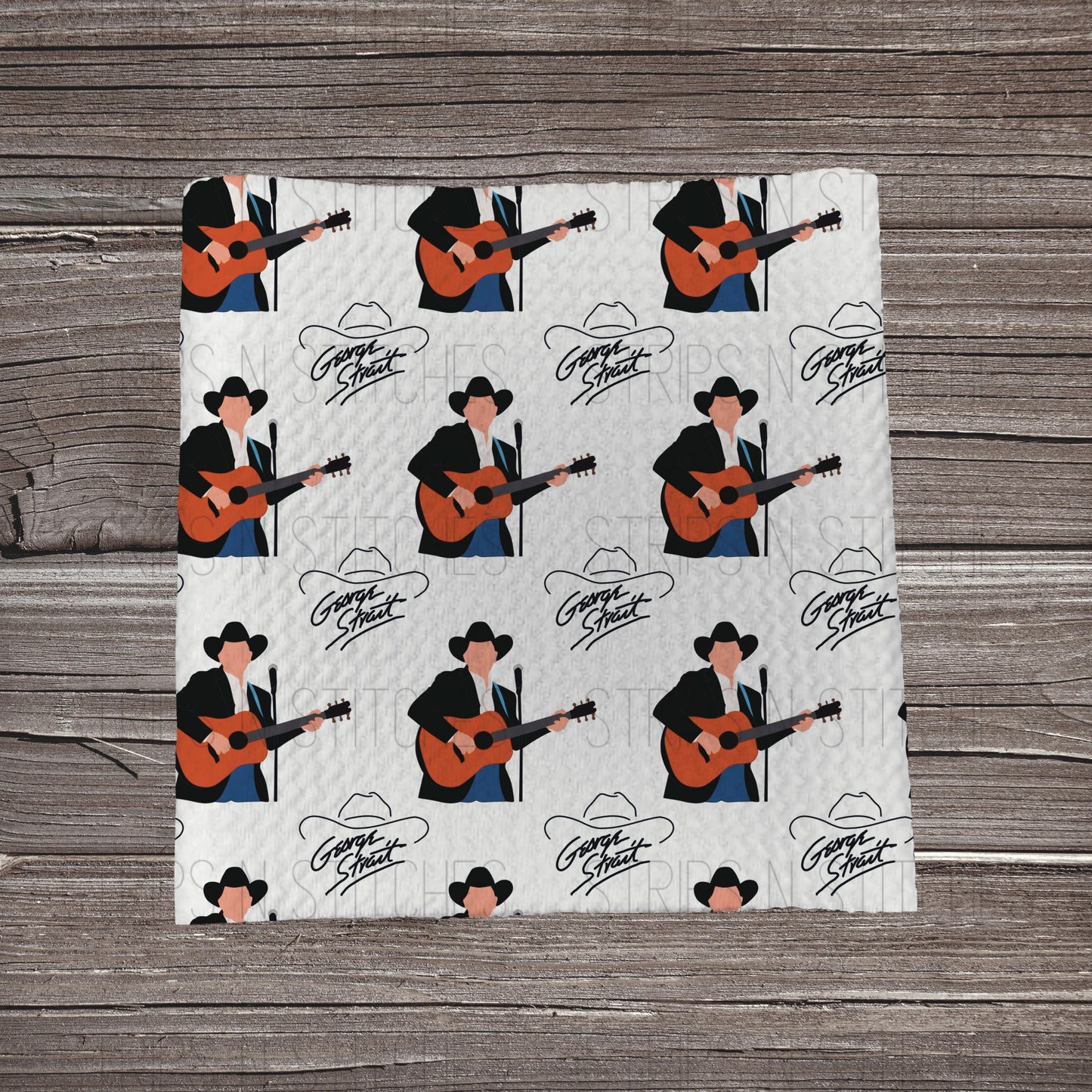 King of Country | Bullet Fabric Strip | Bow Making | Scrunchie | Headwraps