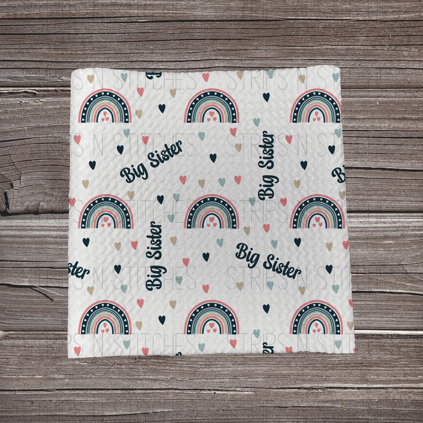 Big Sister Rainbows | *SHOP EXCLUSIVE* Fabric Strip- Bow Making- Headwrap- Scrunchies
