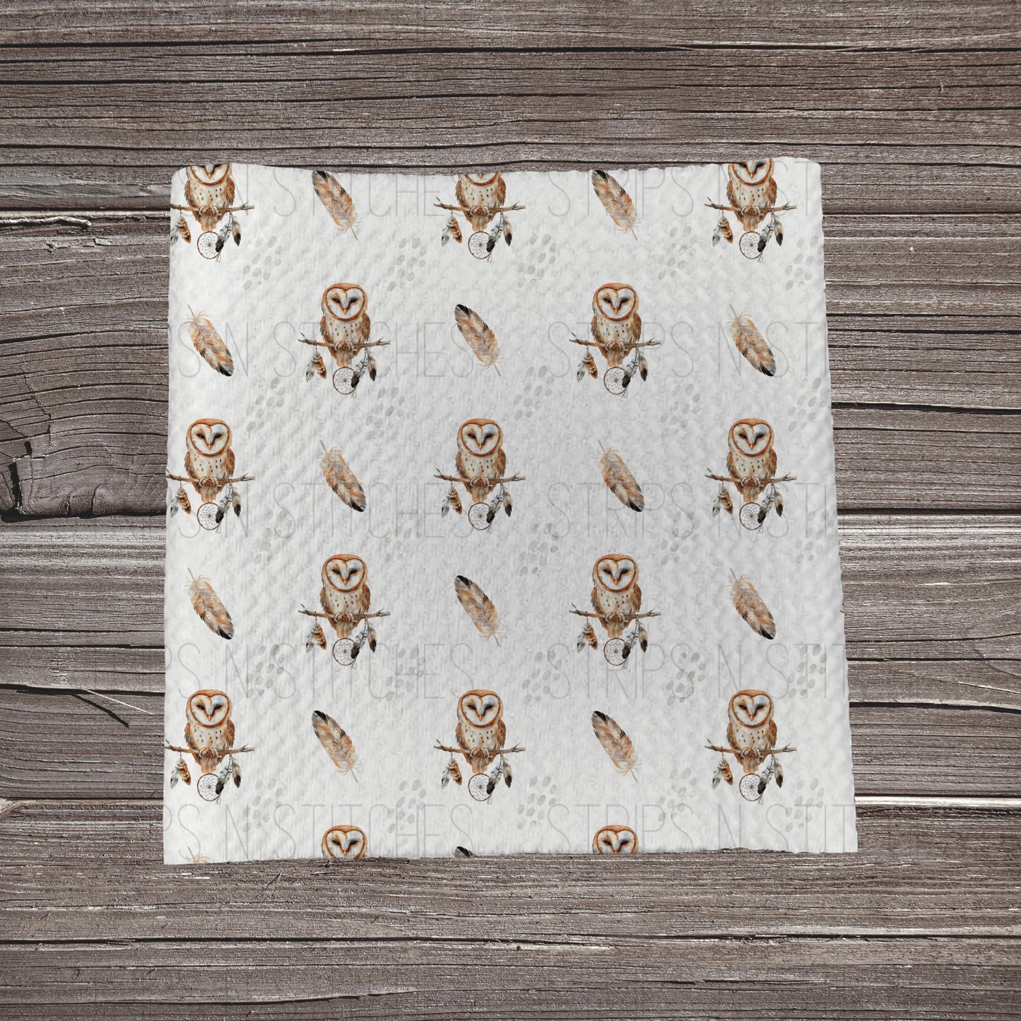 Owls **EXCLUSIVE PRINT** | Fabric Strip | Bow Making | Scrunchie | Headwrap