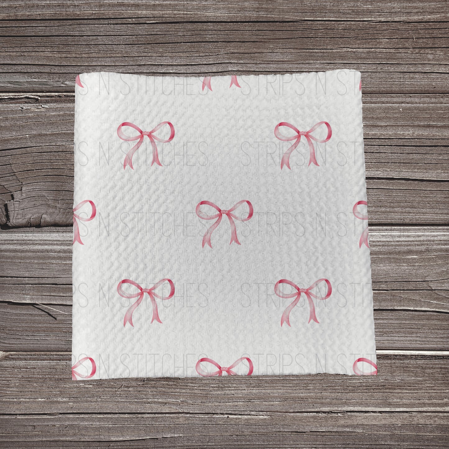 Simple Pink Bows | Fabric Strip | Bow Making | Scrunchie | Headwrap