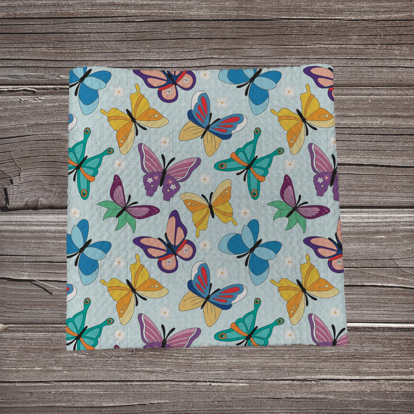 Princess Butterflies | Fabric Strip- Bow Making- Headwrap- Scrunchies