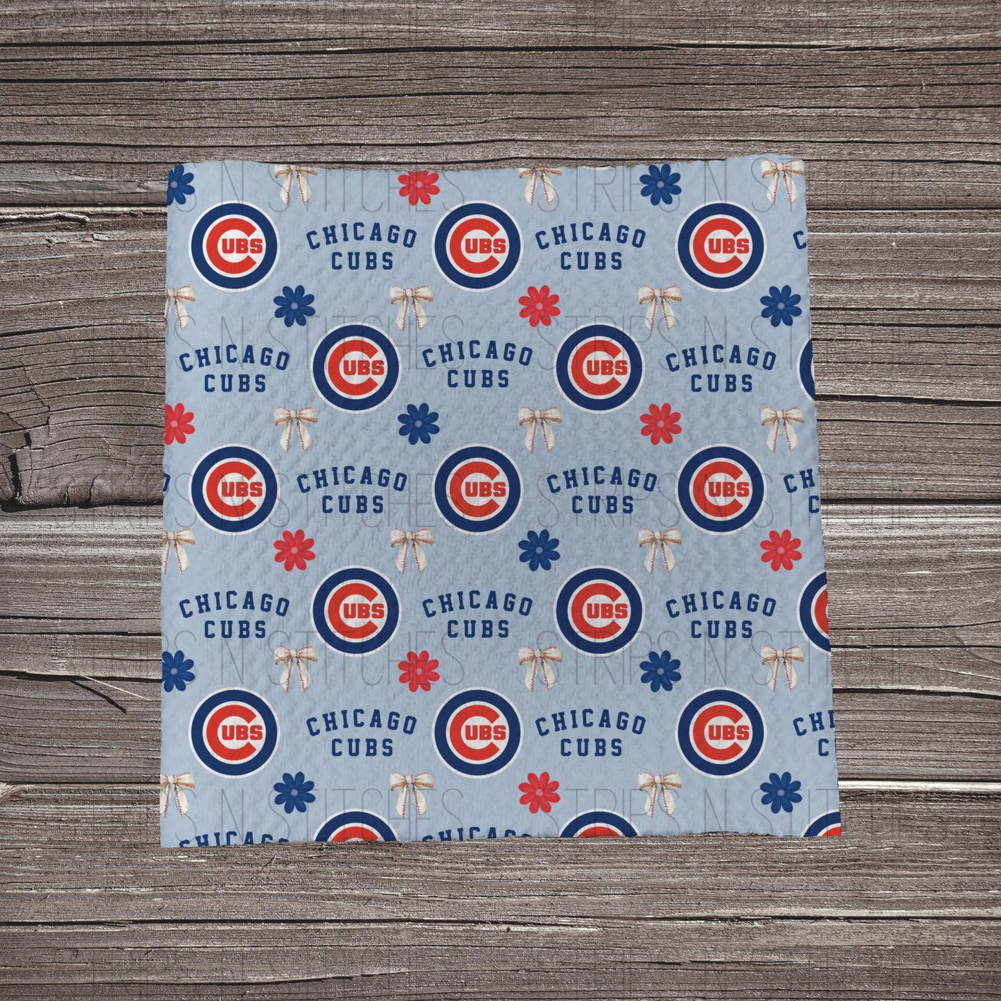 MLB Bows & Flowers *EXCLUSIVE*| All 30 Teams Available | Fabric Strip- Bow Making- Headwrap- Scrunchies