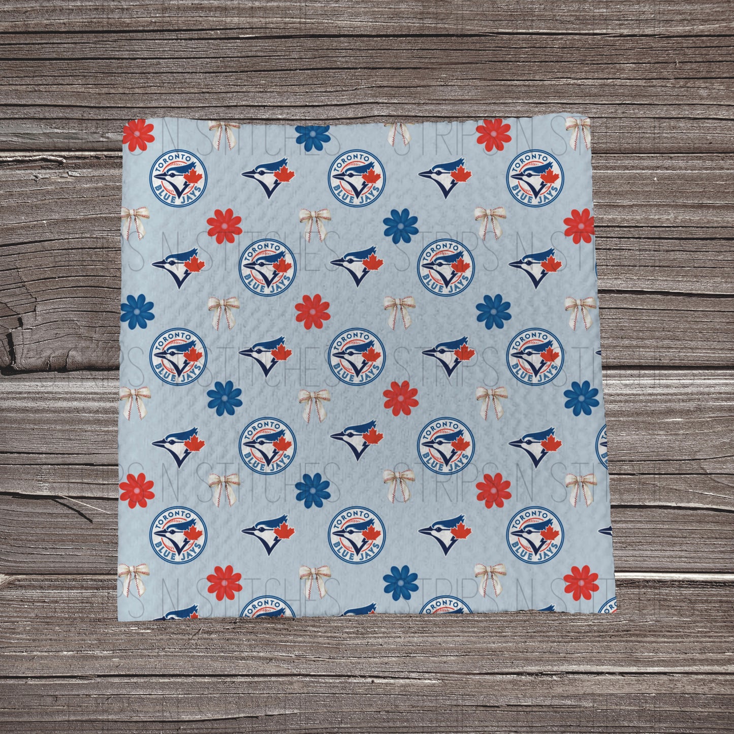 MLB Bows & Flowers *EXCLUSIVE*| All 30 Teams Available | Fabric Strip- Bow Making- Headwrap- Scrunchies