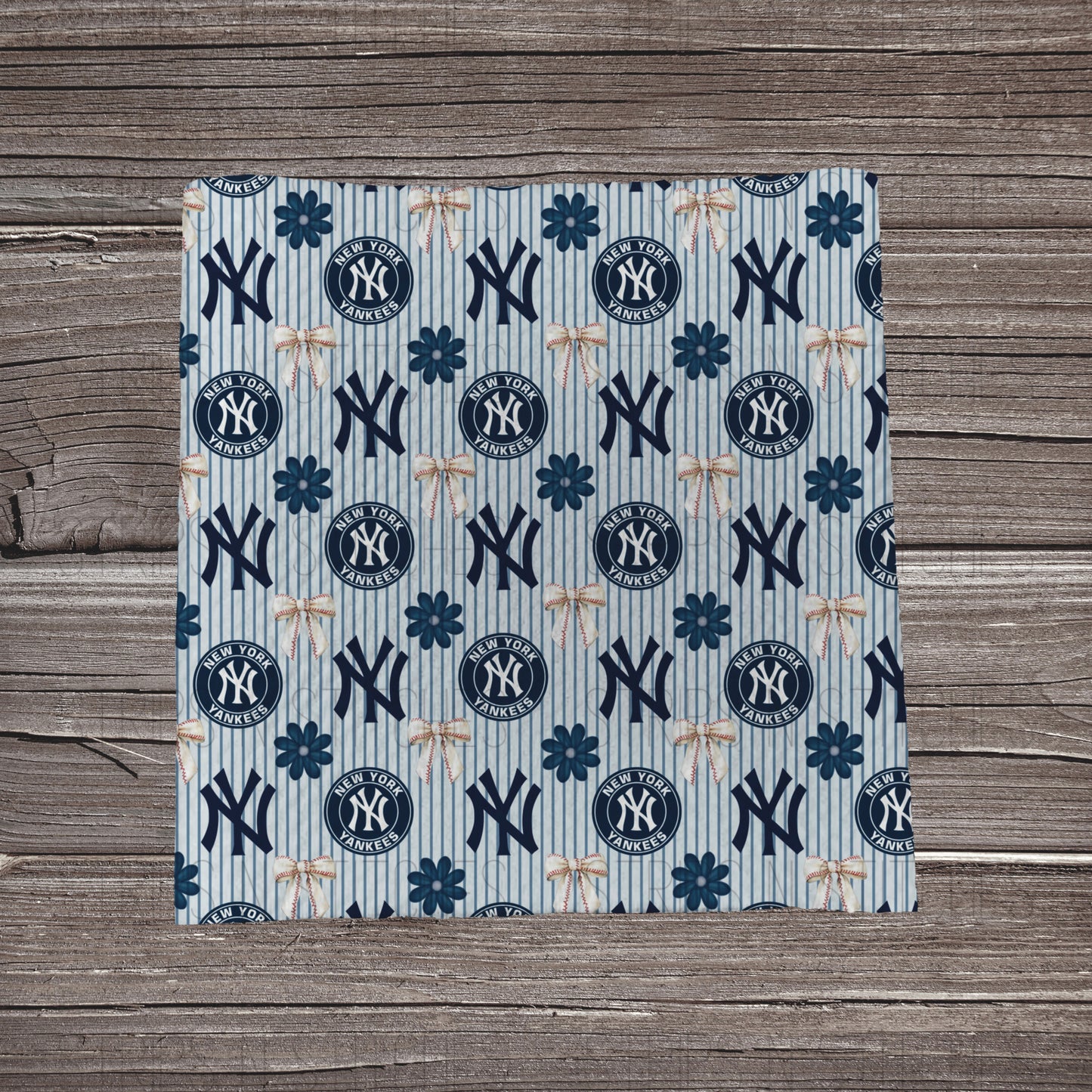 MLB Bows & Flowers *EXCLUSIVE*| All 30 Teams Available | Fabric Strip- Bow Making- Headwrap- Scrunchies
