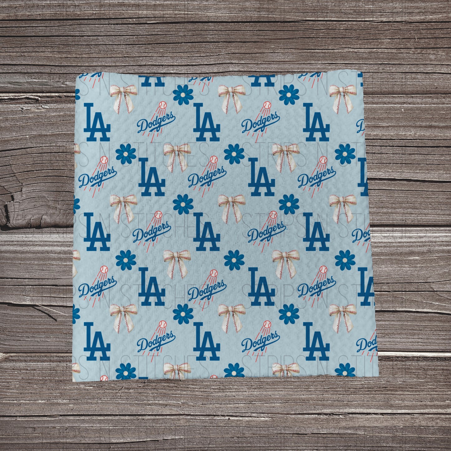 MLB Bows & Flowers *EXCLUSIVE*| All 30 Teams Available | Fabric Strip- Bow Making- Headwrap- Scrunchies