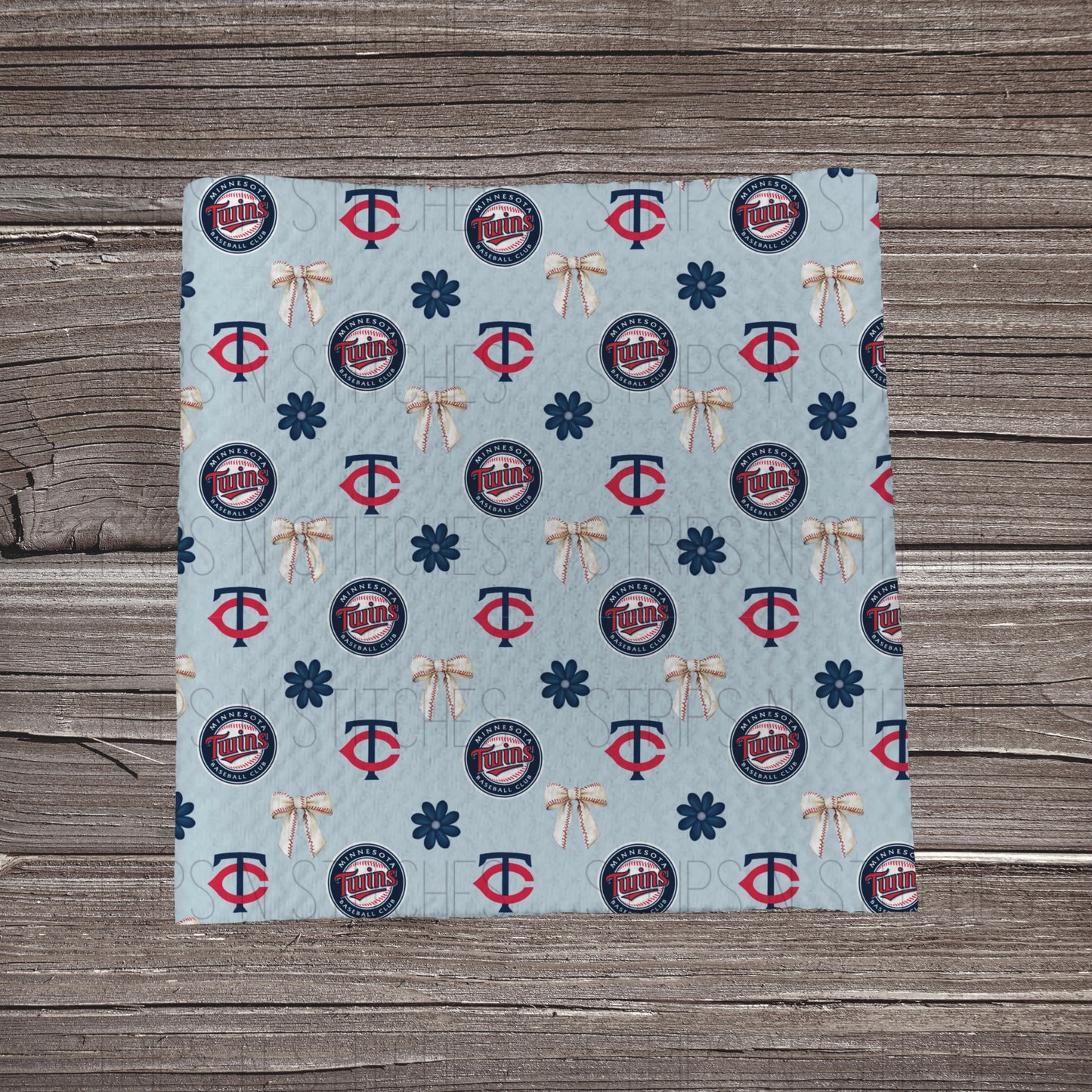 MLB Bows & Flowers *EXCLUSIVE*| All 30 Teams Available | Fabric Strip- Bow Making- Headwrap- Scrunchies