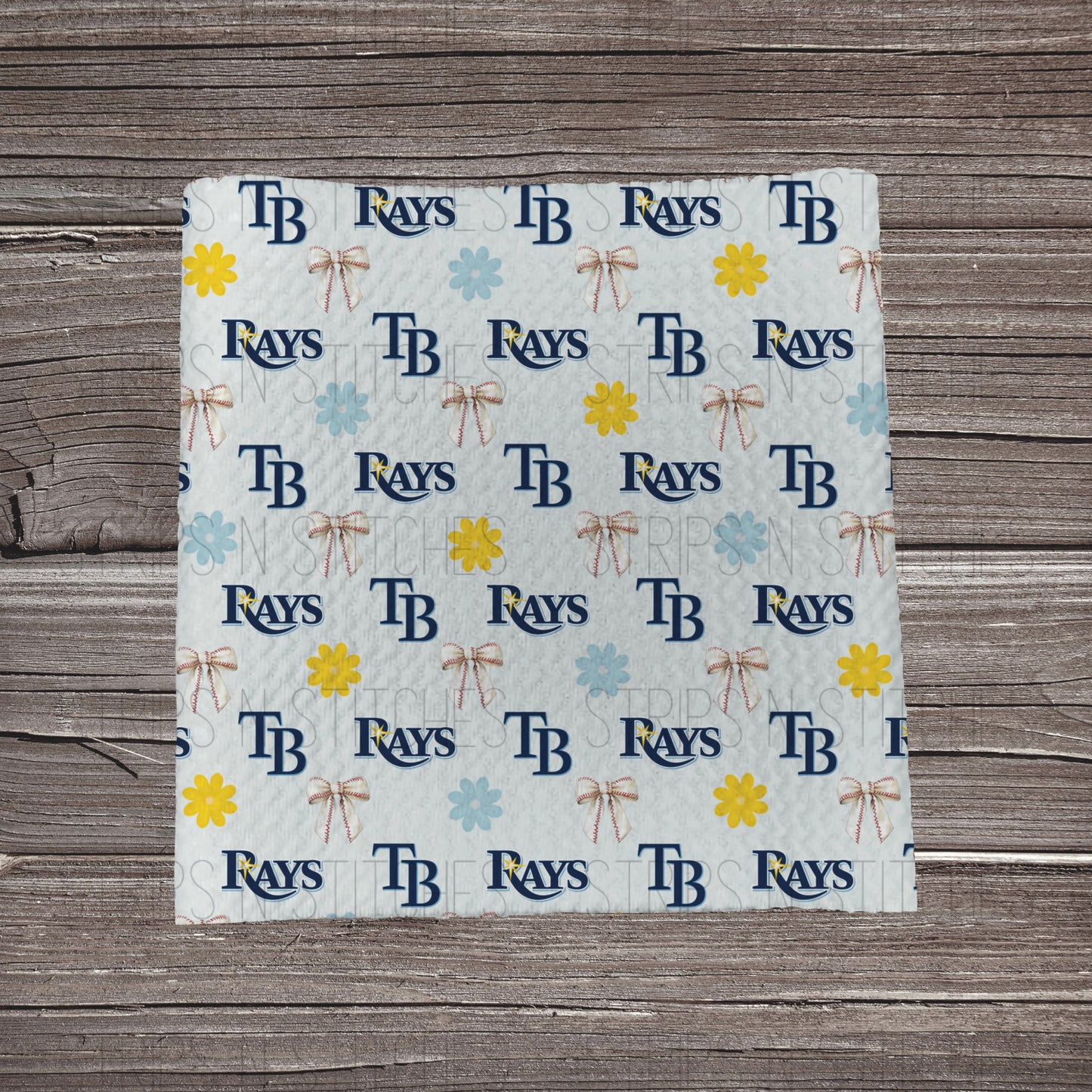 MLB Bows & Flowers *EXCLUSIVE*| All 30 Teams Available | Fabric Strip- Bow Making- Headwrap- Scrunchies