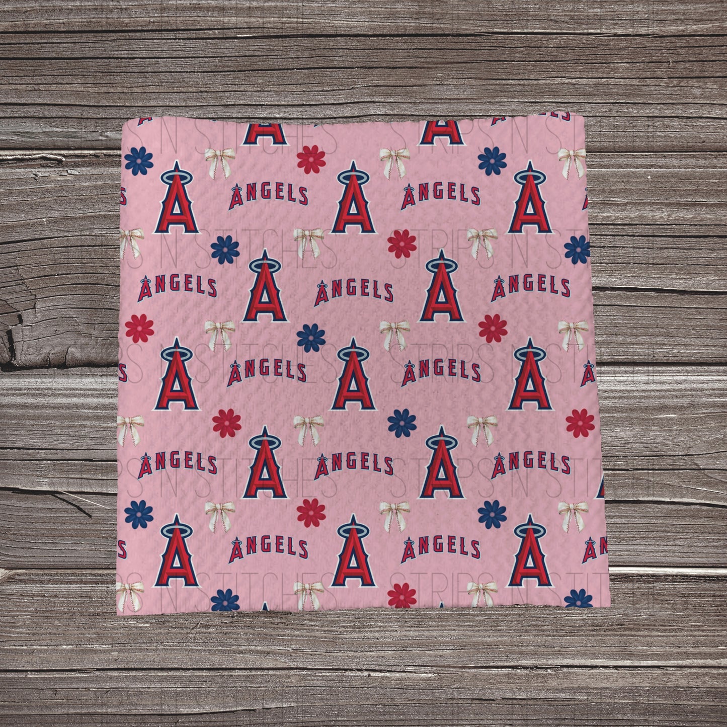 MLB Bows & Flowers *EXCLUSIVE*| All 30 Teams Available | Fabric Strip- Bow Making- Headwrap- Scrunchies