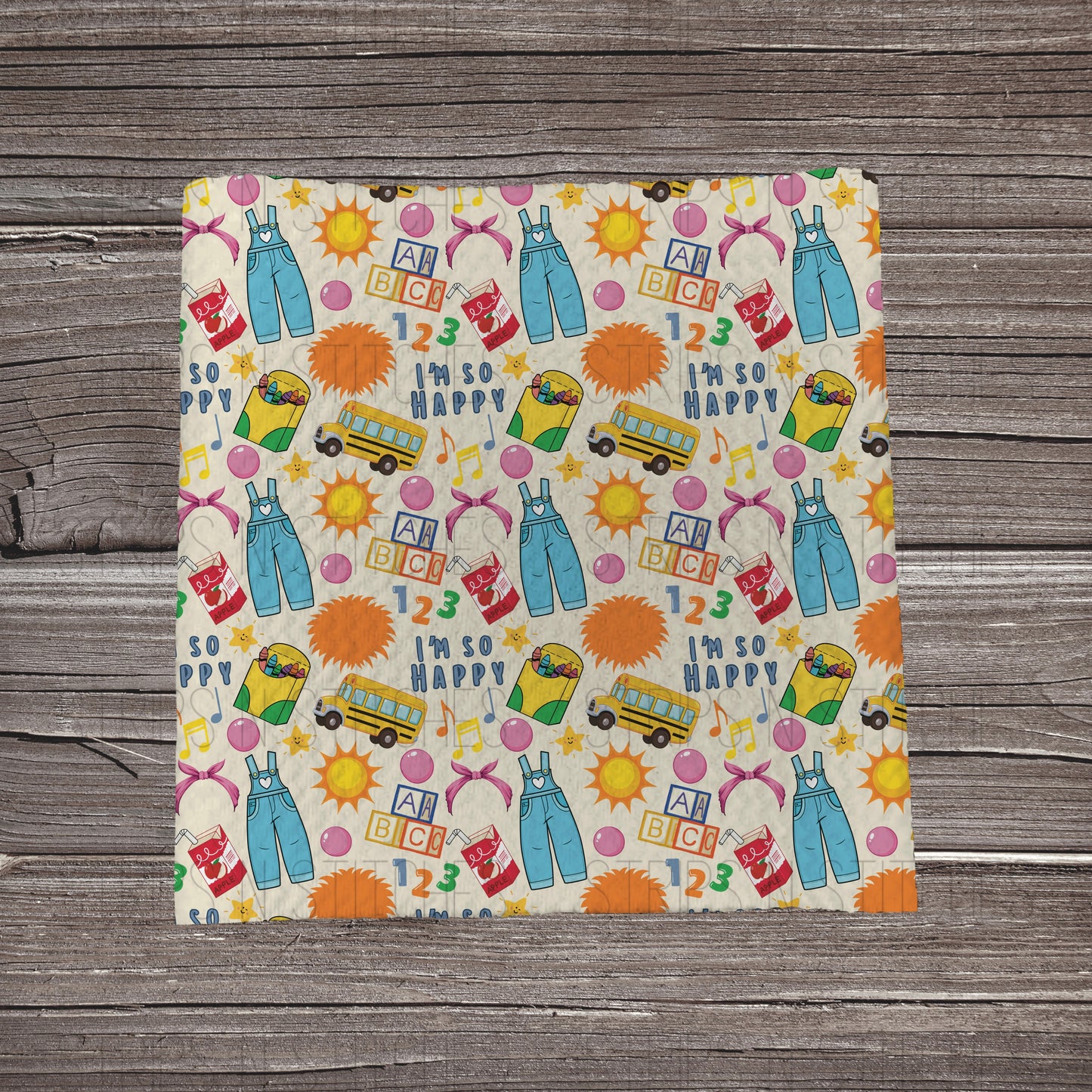 Ms. Rachel Elements Scatter | Bullet Fabric Strip | Bow Making | Scrunchie | Headwraps