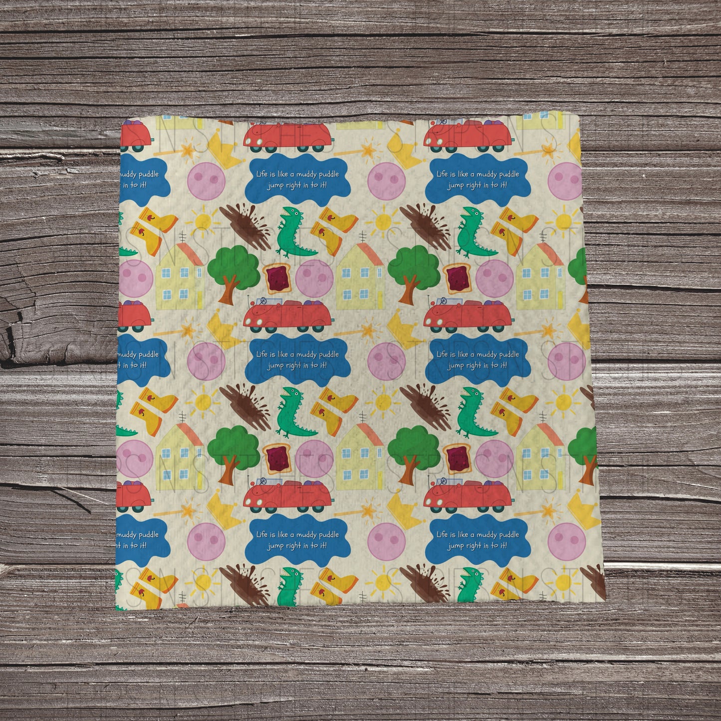 Peppa Elements Scatter | Bullet Fabric Strip | Bow Making | Scrunchie | Headwraps