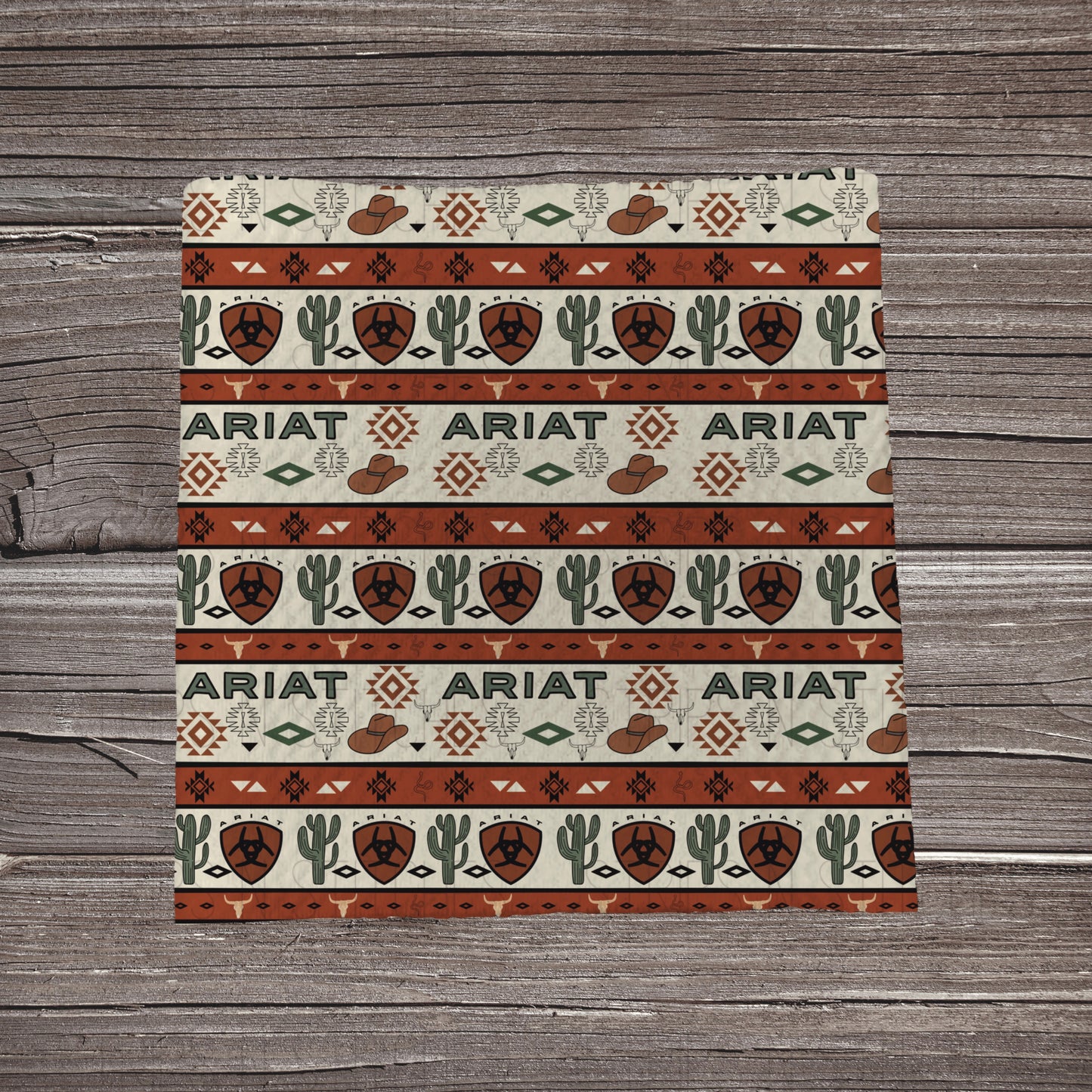 Western Ariat Striped | Fabric Strip- Bow Making- Headwrap- Scrunchie