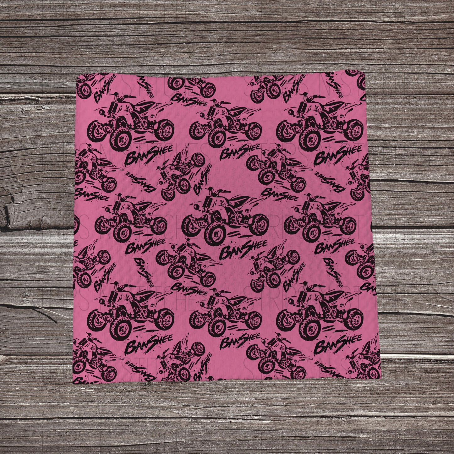 Pink Banshee | Fabric Strip- Bow Making- Headwrap- Scrunchies