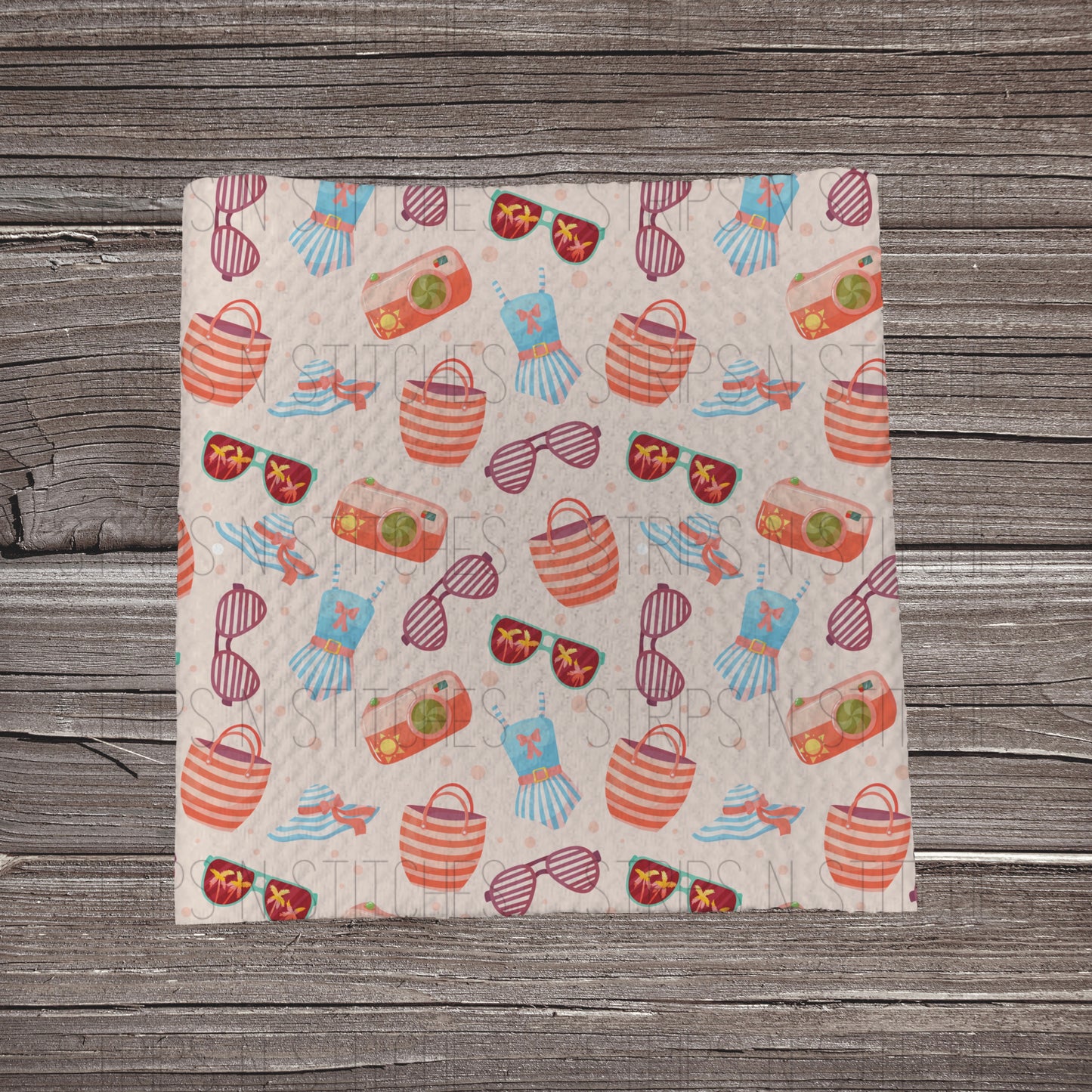 Ready for Summer | Fabric Strip- Bow Making- Headwrap- Scrunchies