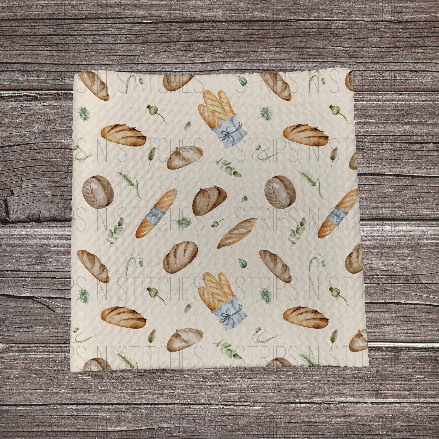 Baking Bread- Cream | Fabric Strip- Bow Making- Headwrap- Scrunchies