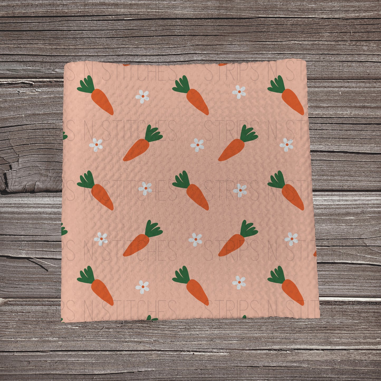 Carrots & Flowers | Fabric Strip- Bow Making- Headwrap- Scrunchies