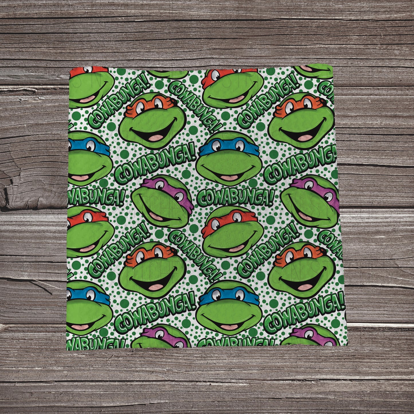 Cowabunga! | Fabric Strip- Bow Making- Headwrap- Scrunchies