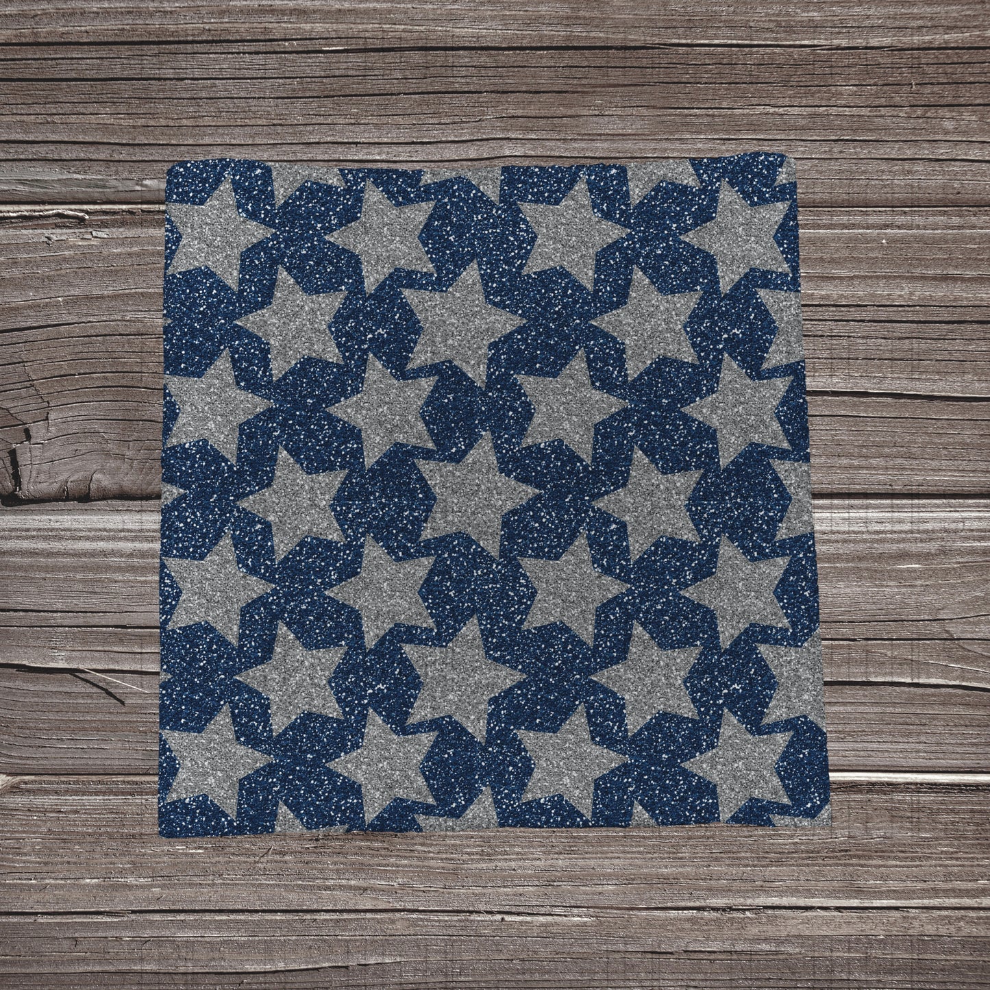 Faux Glitter Stars Fabric Strip- Bow Making | Scrunchie Fabric