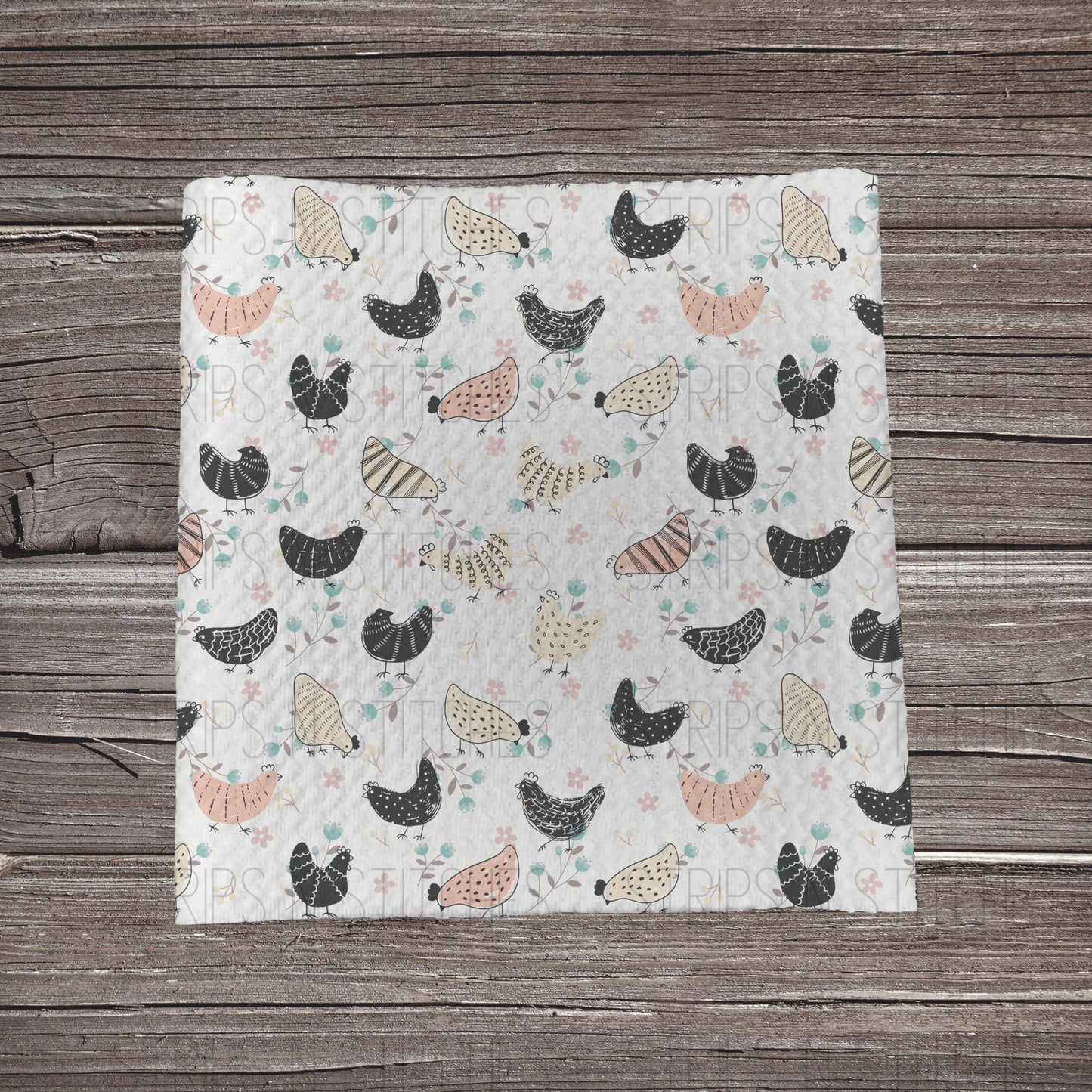 Simple Chickens | Fabric Strip- Bow Making- Headwrap- Scrunchies