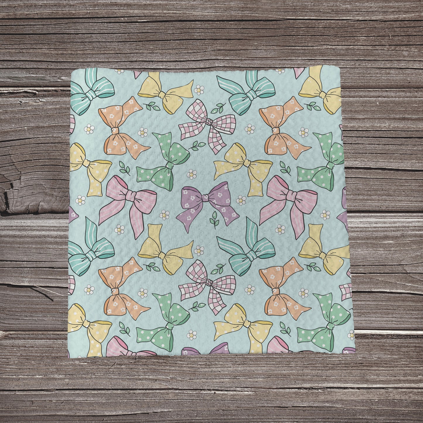 Pastel Bows Scatter | Fabric Strip- Bow Making- Headwrap- Scrunchies