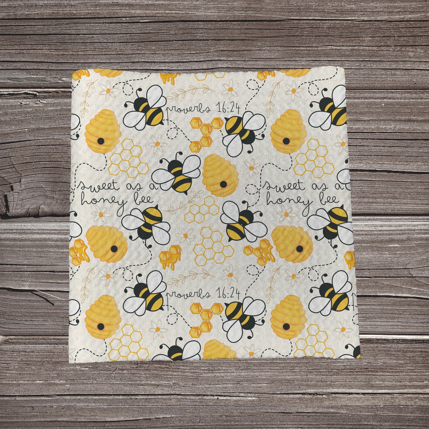 Sweet As a Honey Bee | Fabric Strip- Bow Making- Headwraps- Scrunchiess