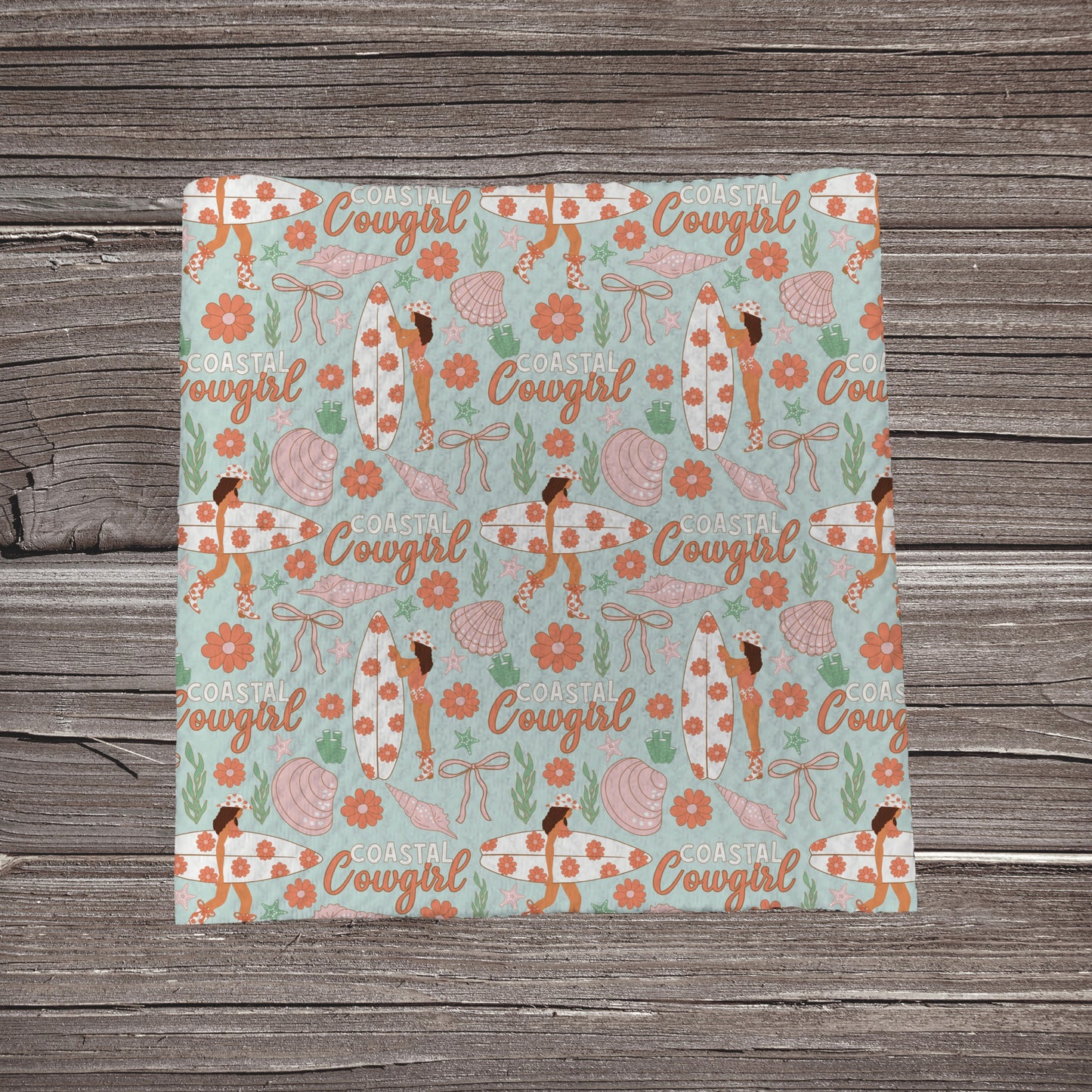 Coastal Cowgirl | Bullet Fabric Strip | Bow Making | Scrunchie |