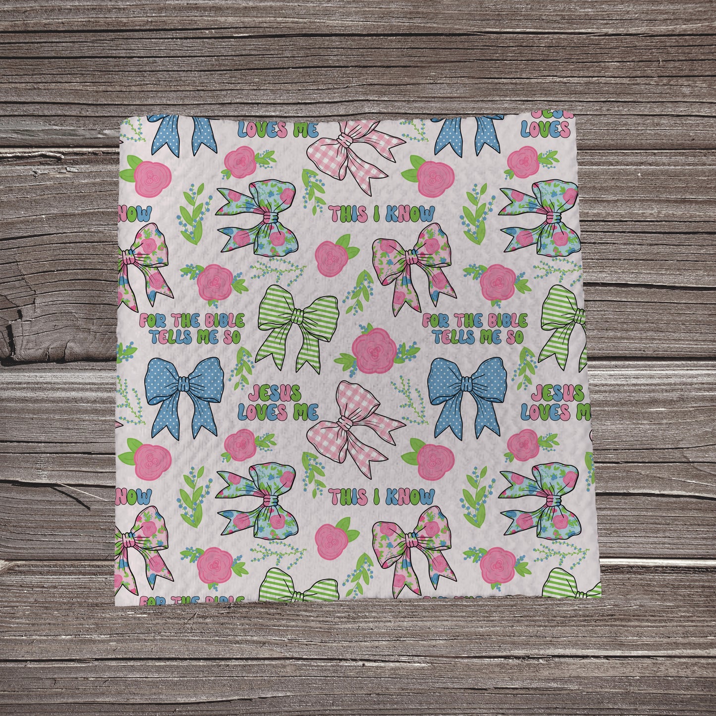 For the Bible Tells Me So | Bullet Fabric Strip | Bow Making | Scrunchie |