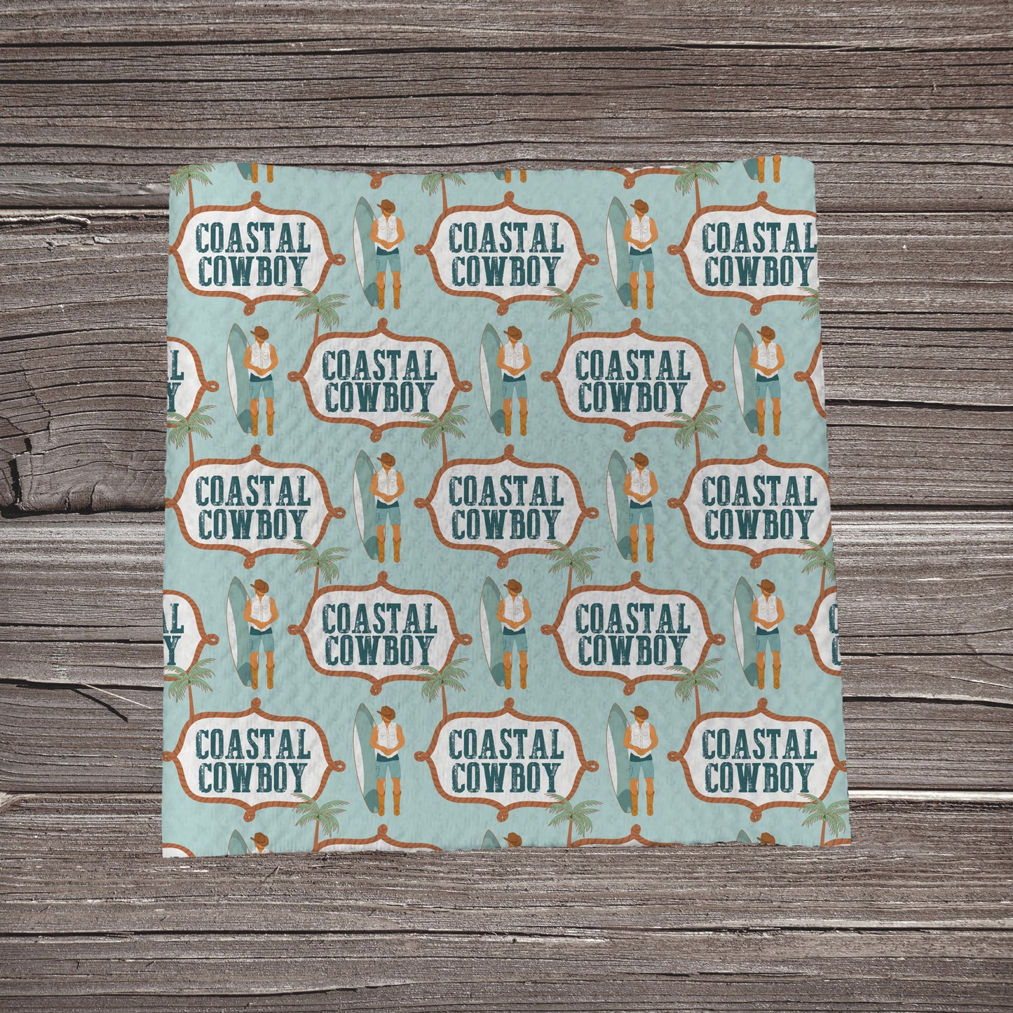 Coastal Cowboy | Bullet Fabric Strip | Bow Making | Scrunchie |