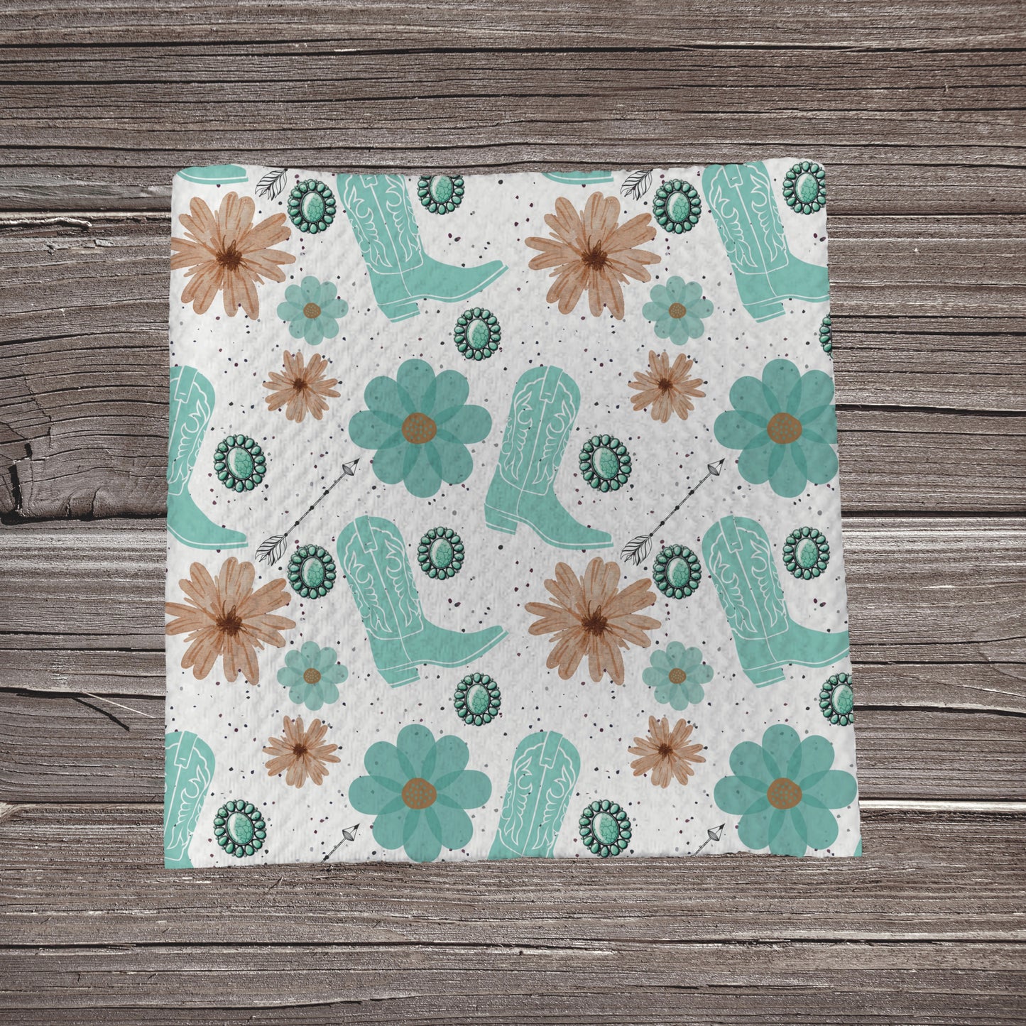 Boho Boots & Flowers | Fabric Strip | Bow Making | Scrunchie | Headwrapaw