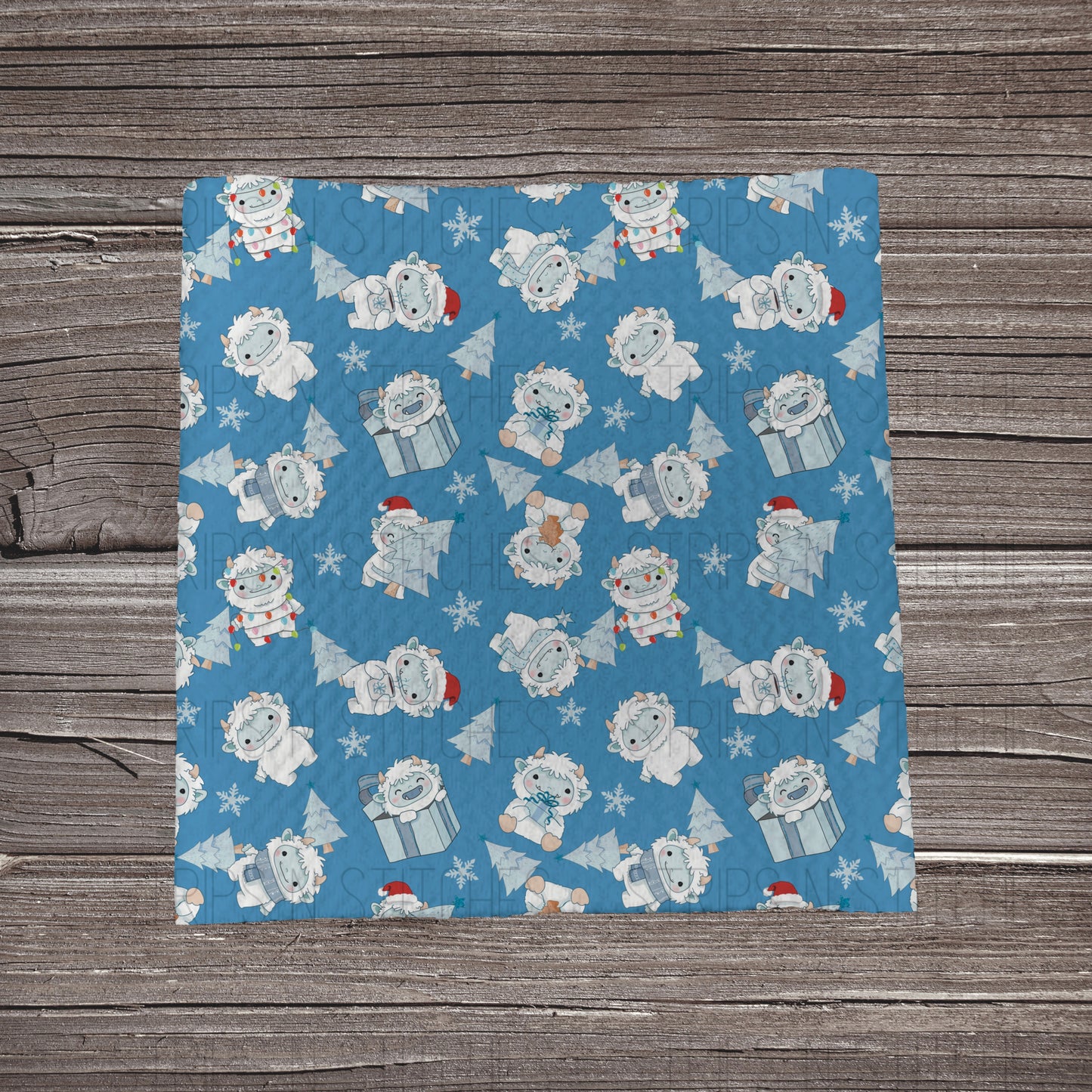 Yeti Scatter | Bullet Fabric Strip | Bow Making | Scrunchie |