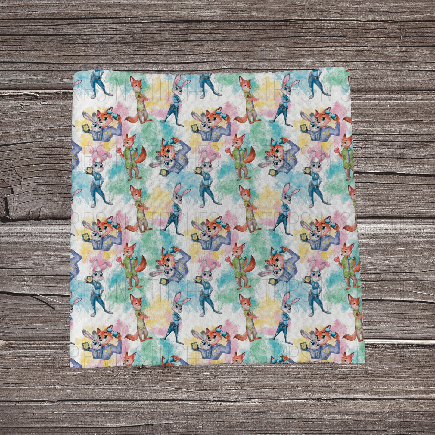 Zootopia | Bullet Fabric Strip | Bow Making | Scrunchie |