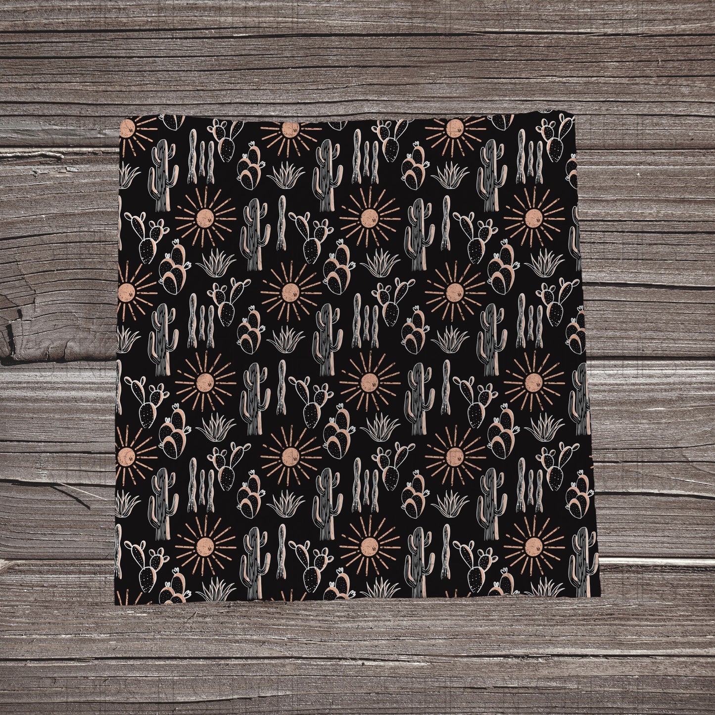 Midnight Desert | Fabric Strip- Bow Making- Headwrap- Scrunchie