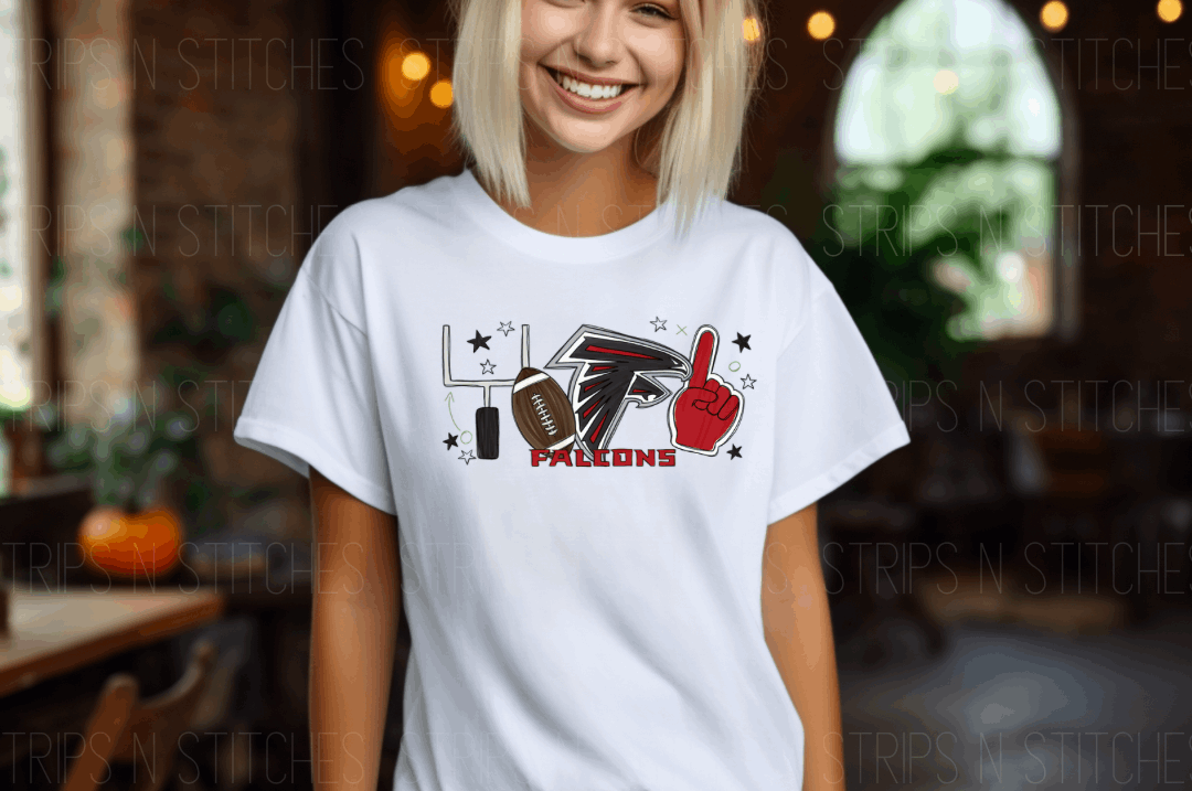 2023 NFL- Falcons | Sublimation Transfer | Create your own Shirt